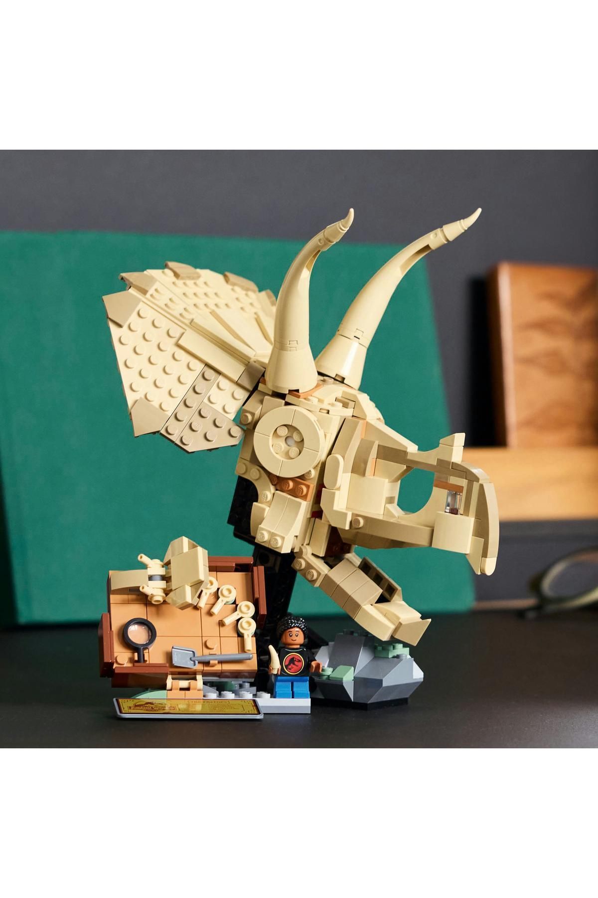 LEGO-Jurassiworldinosaufossilstriceratopskul7696yearolconstructioki(468P) 7