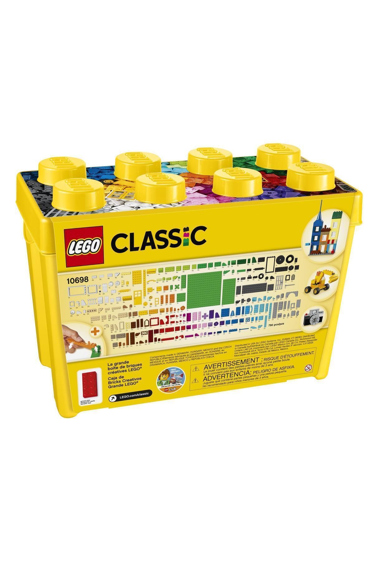 LEGO-10698 ® Classic Large Size Creative Building Box / 790 Pieces / Ages +4 3