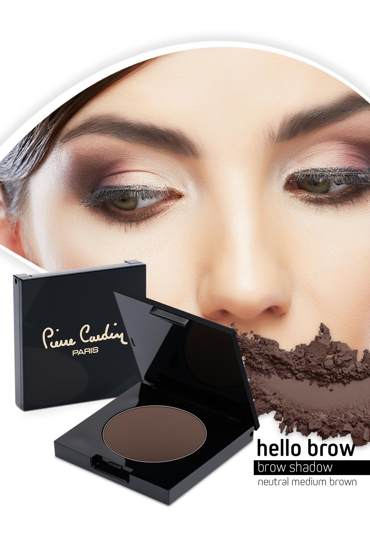 Hello Brow Powder Kaş Farı - Neutral Medium Brown