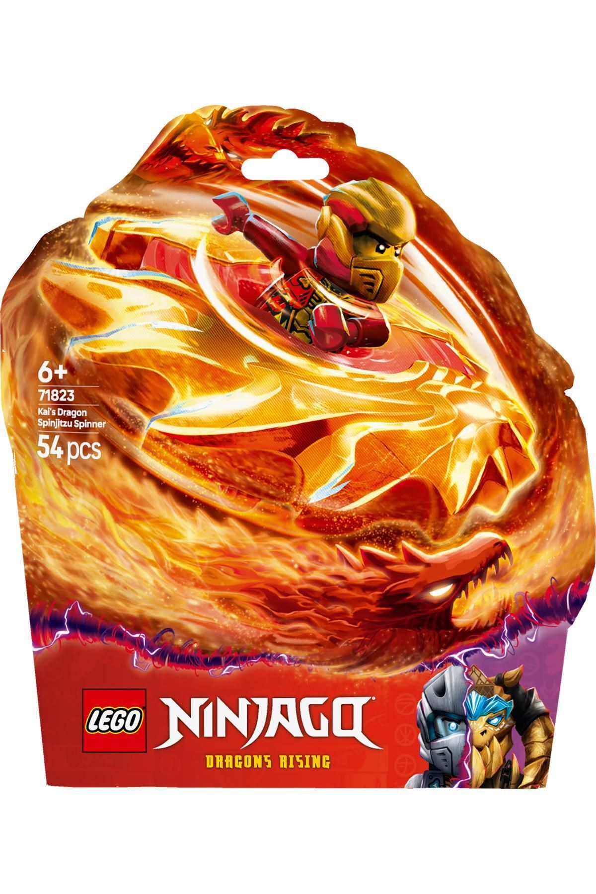 LEGO-® NINJAGO® Kai’s Dragon Spinjitzu Spinner Action Toy Set 71823 3