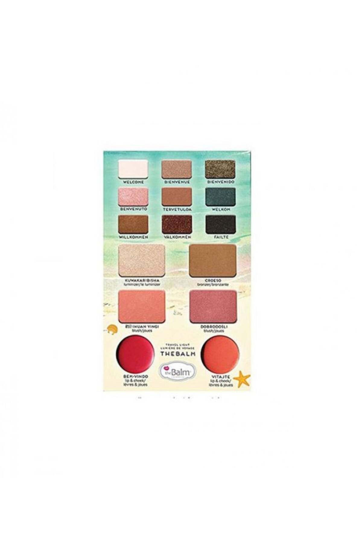 Generic-لوحة ظلال العيون Voyage Vol.II Nude Tude من theBalm لوحة ظلال العيون متعددة الألوان 1