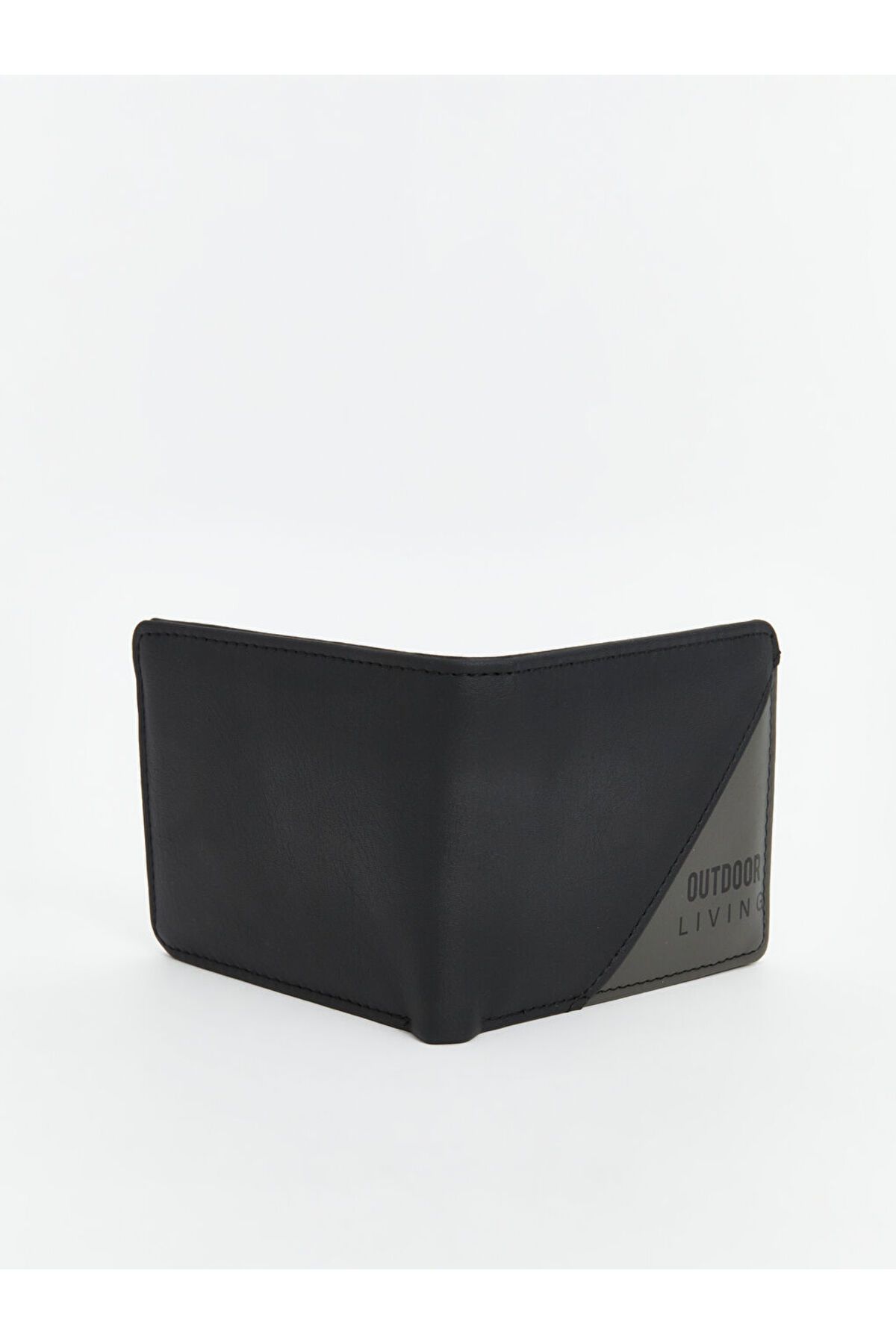 LC Waikiki-Sparkling Selections from Shining Store |   Black Leather Look Men's Wallet 2