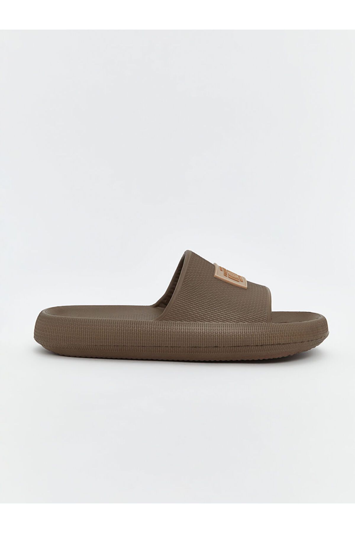 LC Waikiki-Lcw Steps Brown Single Band Printed Men's Slippers 2