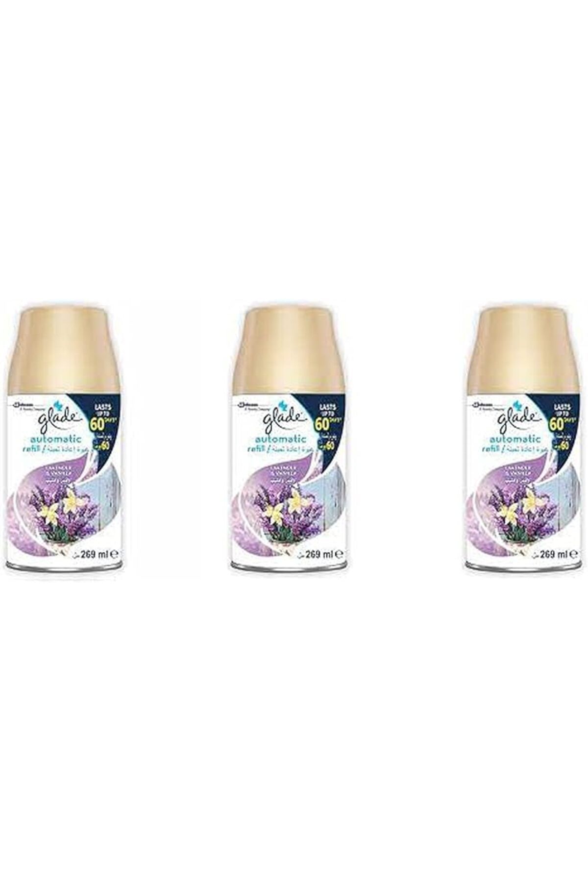 Glade-Automatic Spray Refill Morning Freshness, 3 x 269ml, Up to 60 Days of Freshness 1