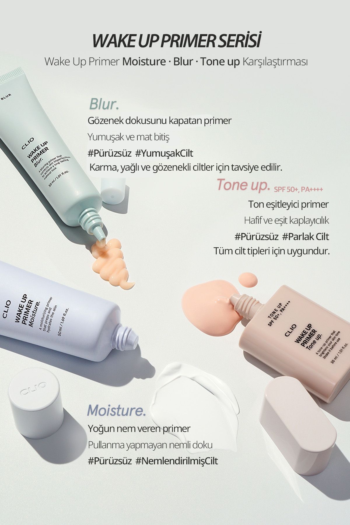 CLIO-Clio Wake Up Primer - Long Time Moisturization, Moisture Factor 6