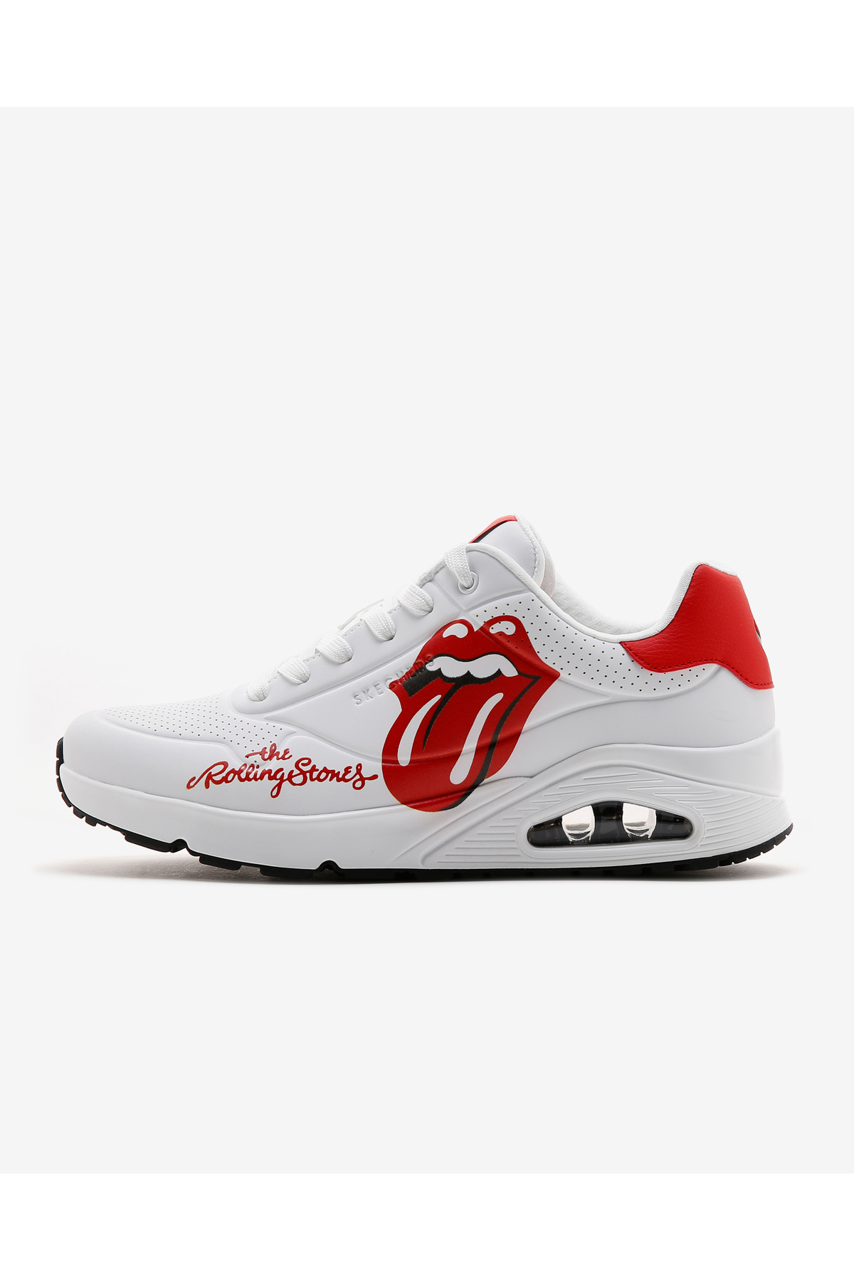اسکچرز UNO - رولینگ استونز تک نفره! کفش کتانی سفید مردانه 183102 WRD