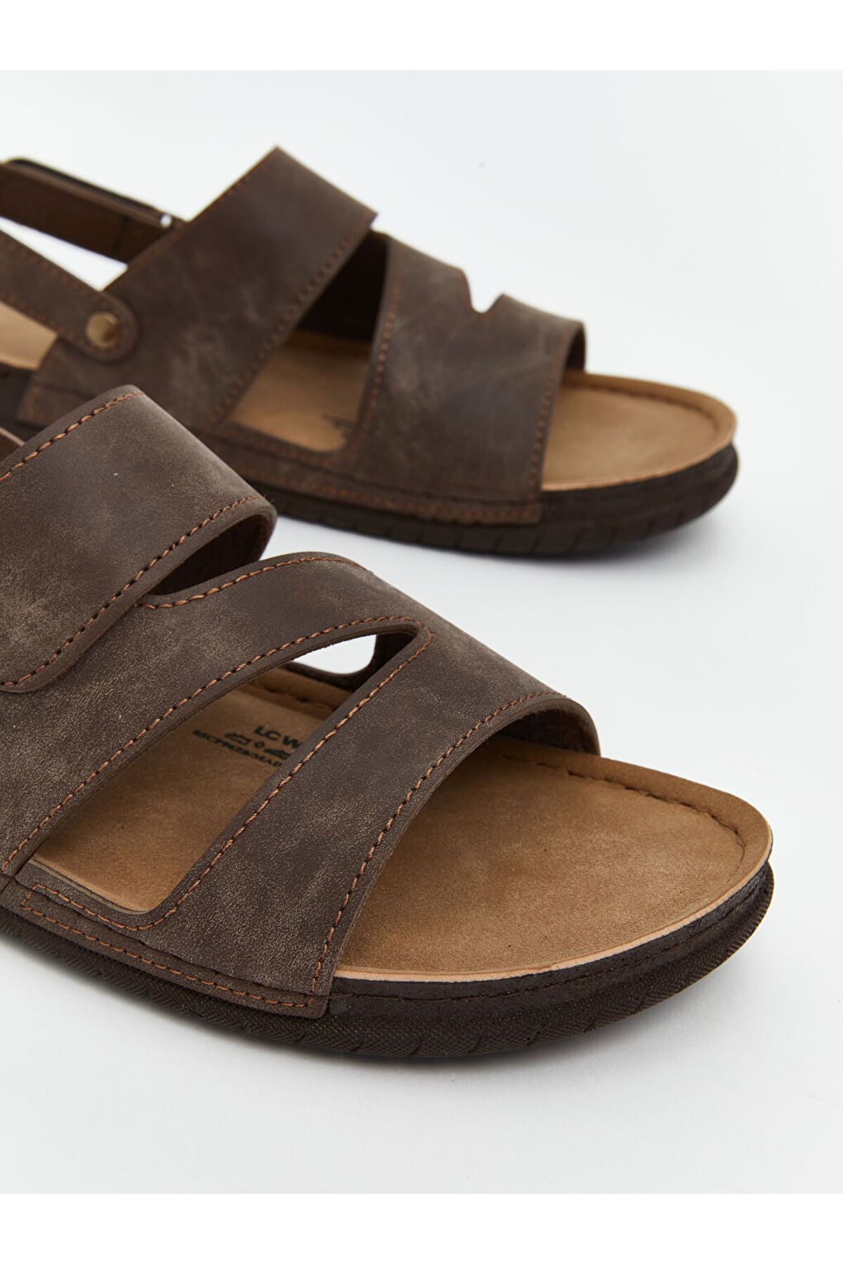LC Waikiki-Sandale pentru bărbați cu velcro sezon nou - S5CP96Z8 3