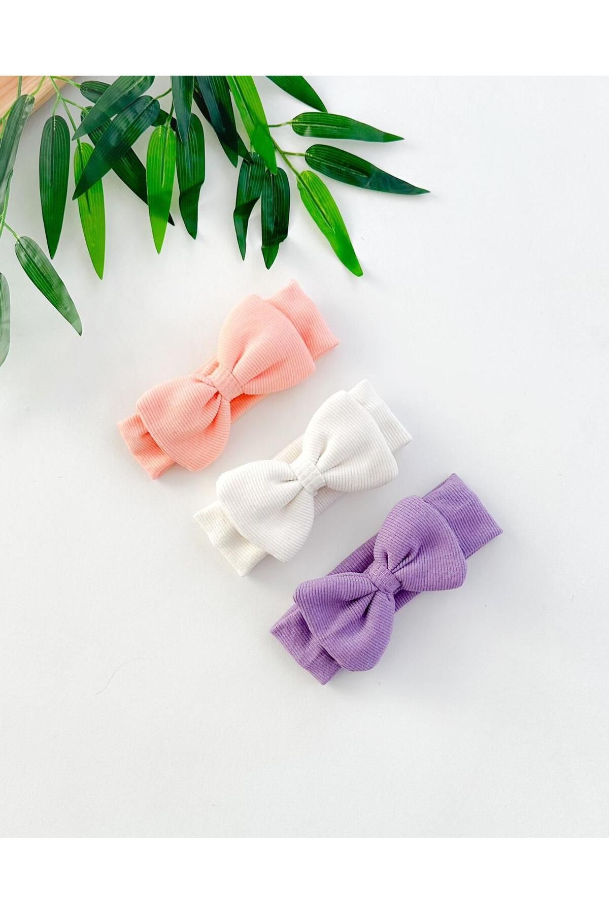 Bolly Baby-Baby Girl 3Pcs Bow Hair Band 1