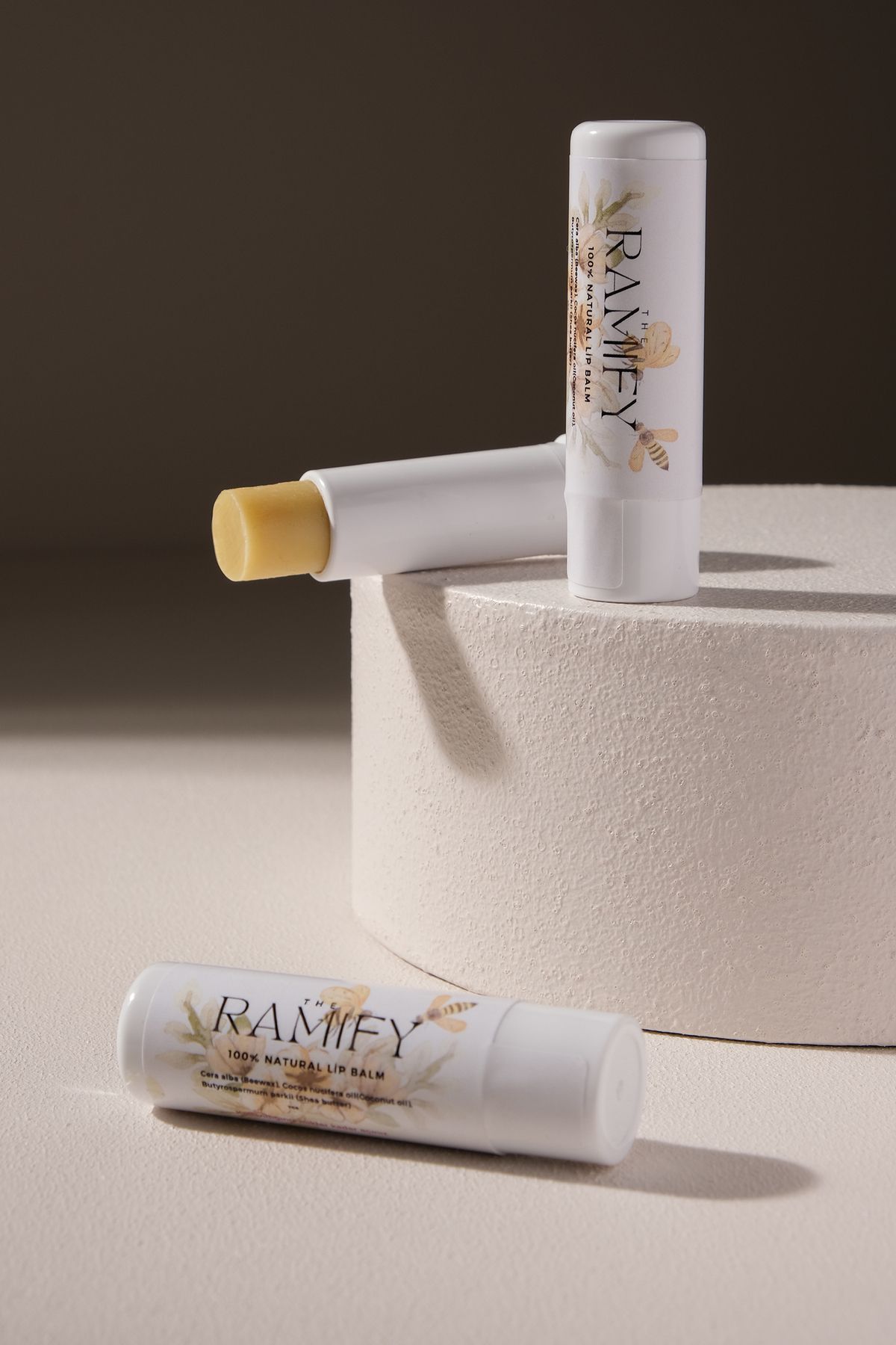 the ramify %100 Natural Lip Balm Ballı Dudak Koruyucu 1 Adet