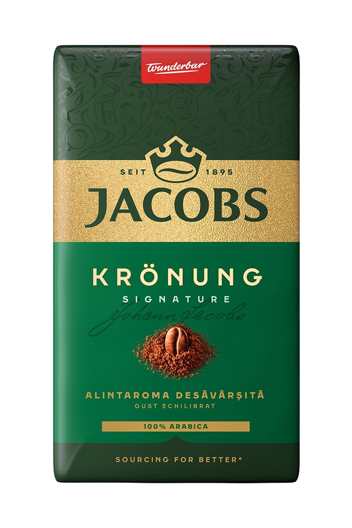 Jacobs Kronung Alintaroma Cafea Măcinată, 500g - Cafea cu filtru