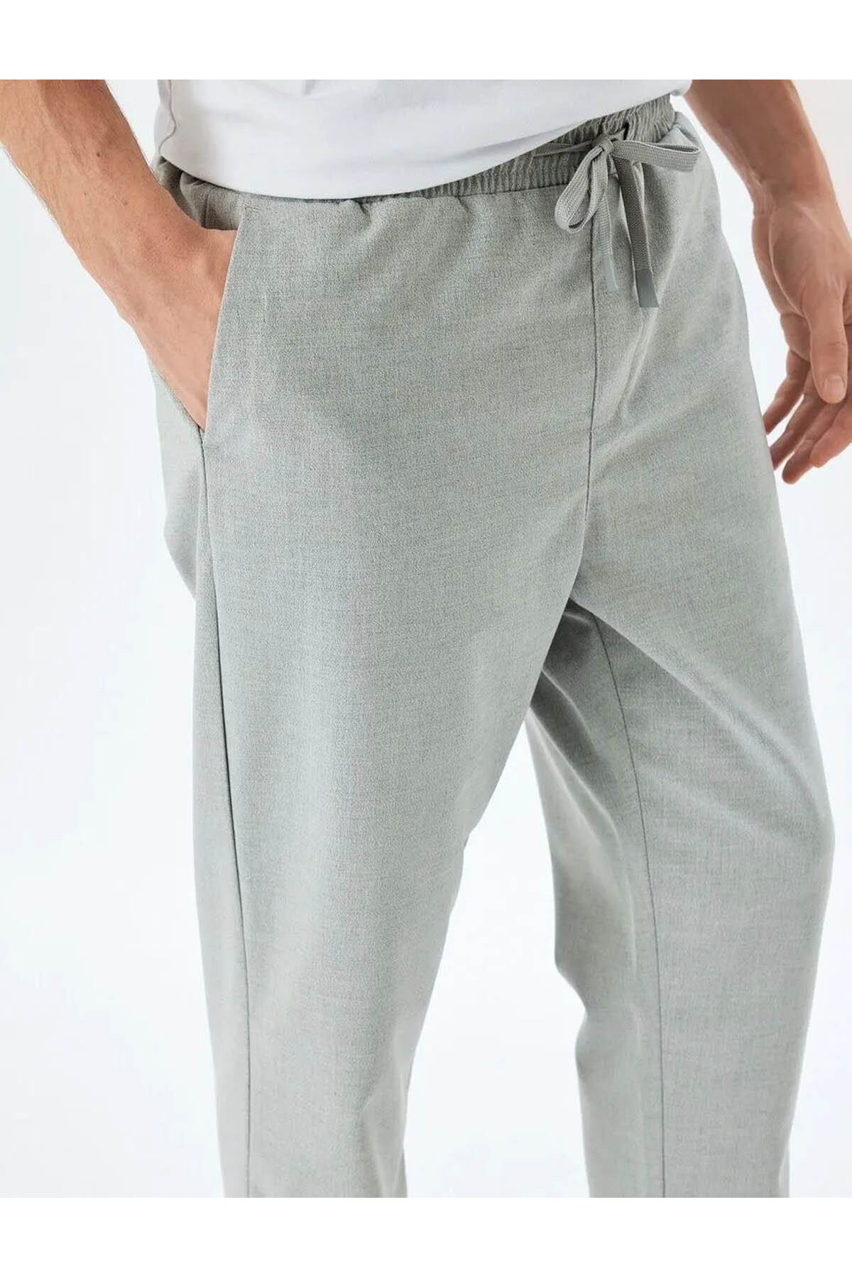 شلوار اسپورت مردانه راسته Belirtilmemiş | کوتون Koton 25YY59000351_Y5903 - تصویر 5