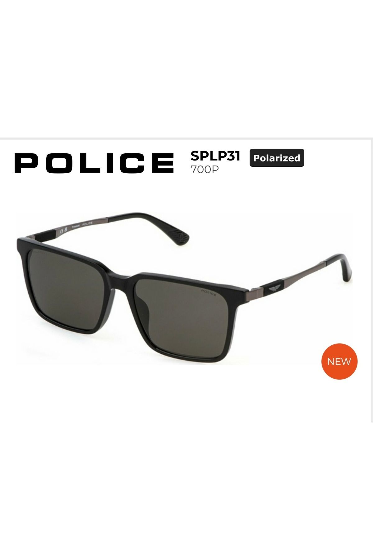 Police-Splp31 700P 56/17/145 Polarized Sunglasses 1