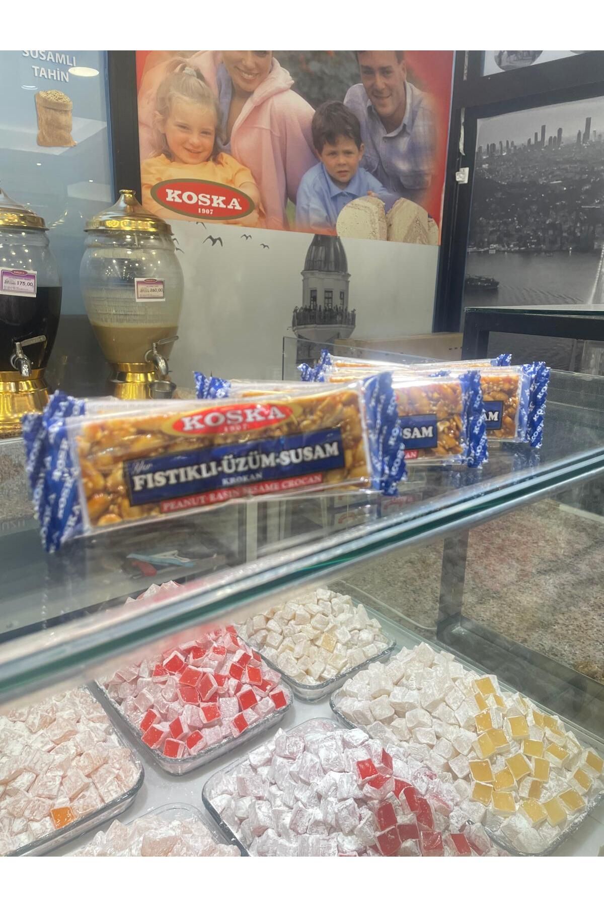 Koska-Sesame Cracker with Peanuts and Grapes 40 g 8 Pcs 2