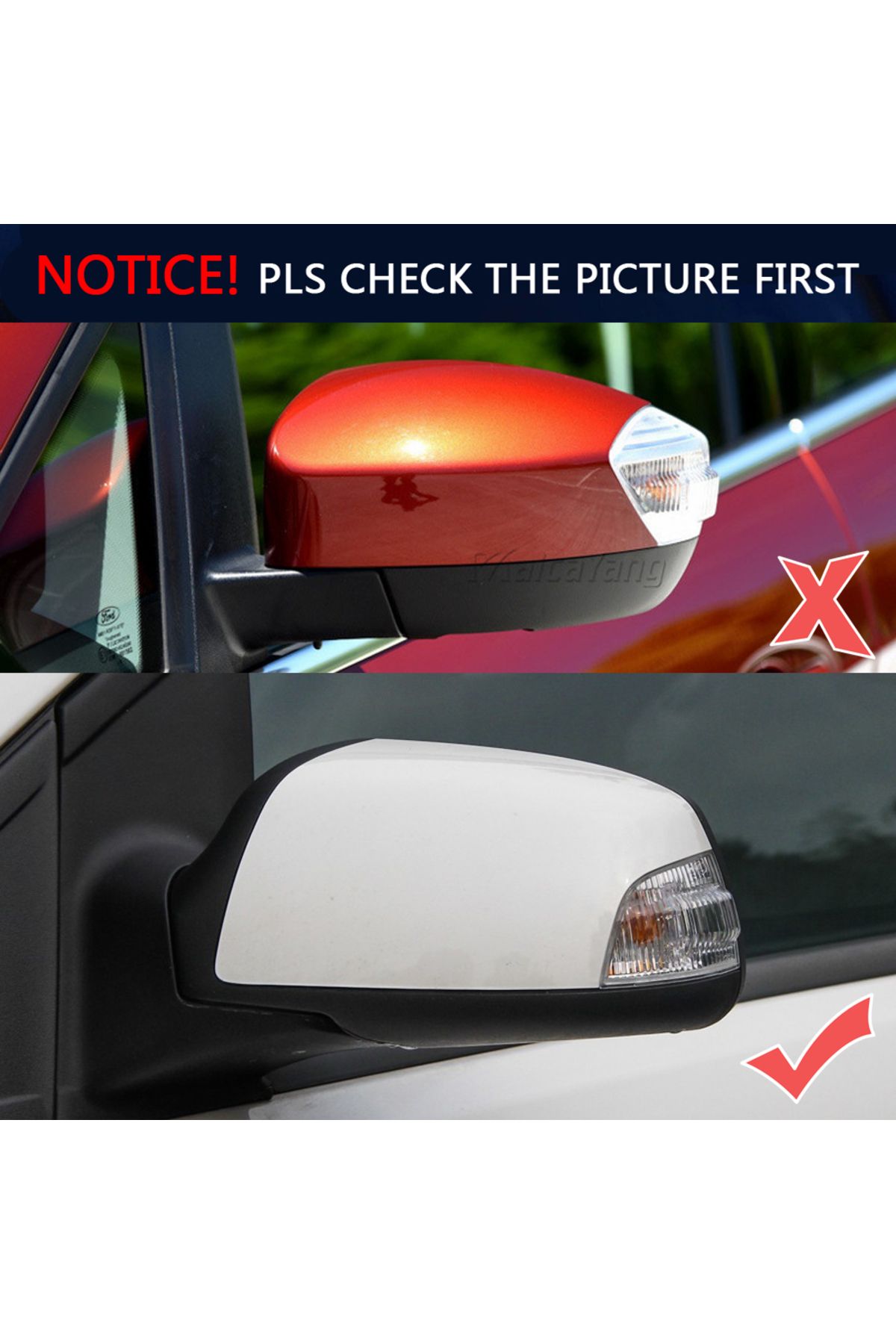 Choice-Dynamic Turn Signal Blinker Sequential Side Mirror Flasher For Ford Focus 2 MK2 C-MAX 2003 -2010 6