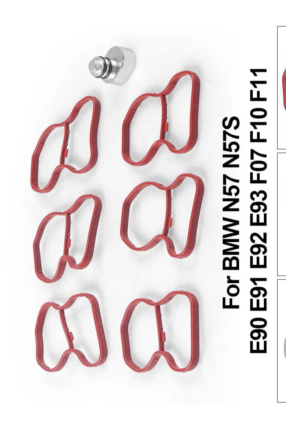 Choice-Swirl Flaps Plug Remove Kit Delete Kit With 6 Gaskets For BMW N57 N57S E90 E91 E92 E93 F07 F10 F11 8