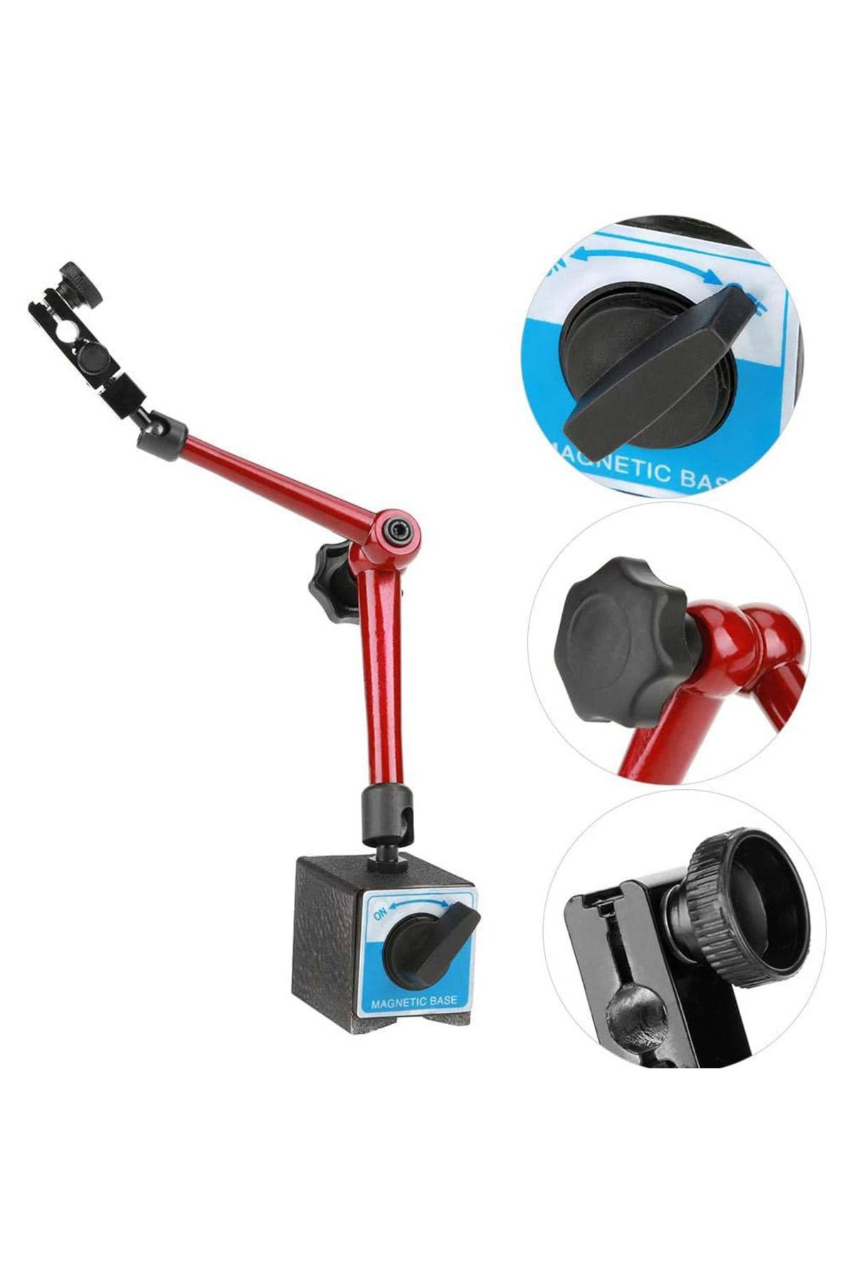Ninth World-Height 350mm Universal Flexible Magnetic Base Holder Stand Tool For Dial Indicator Lever Dial Ind... 6