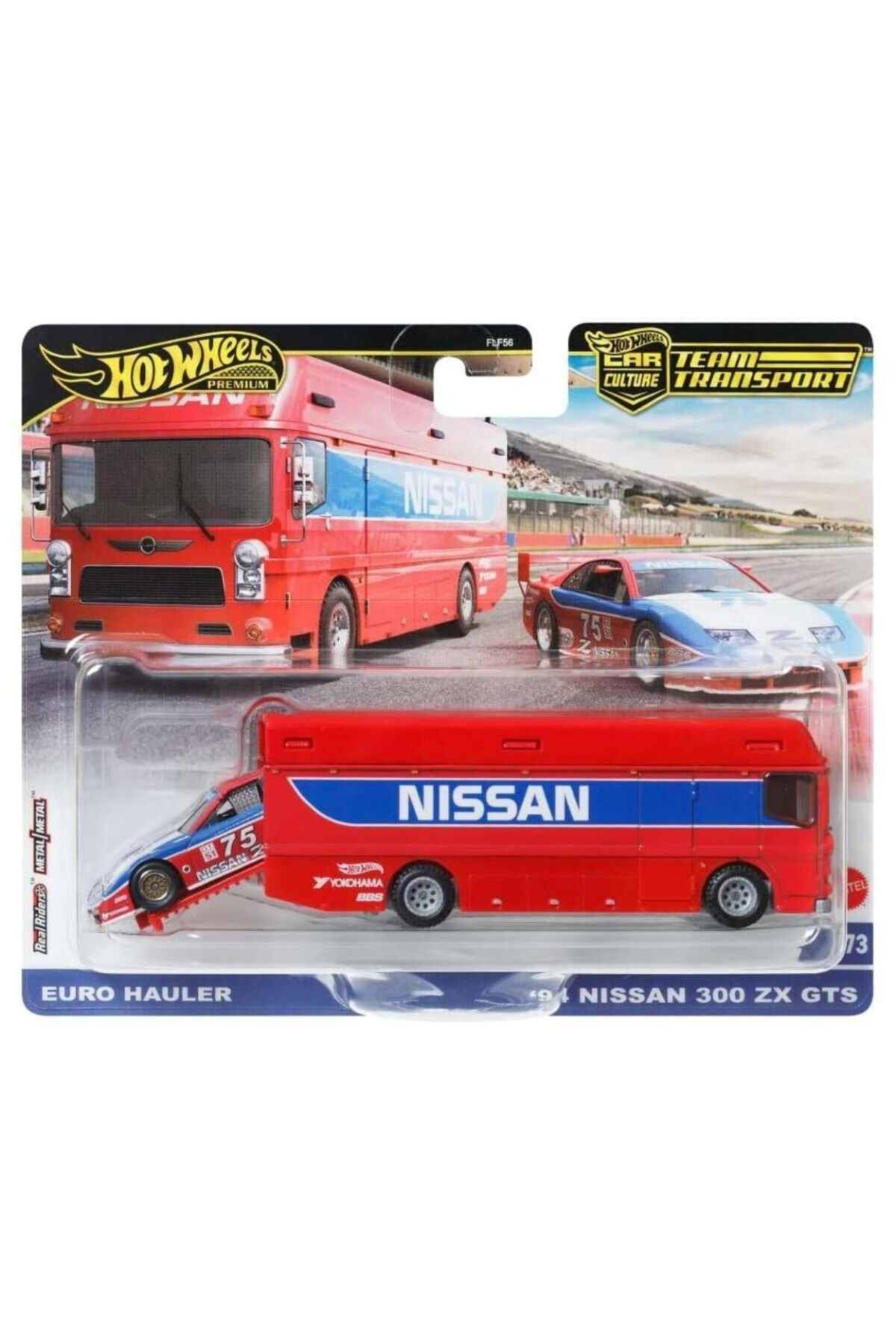 Hot Wheels チームトランスポート3台セット Hot Wheels 1/64 (ダイキャスト製) チームトランスポート アソート