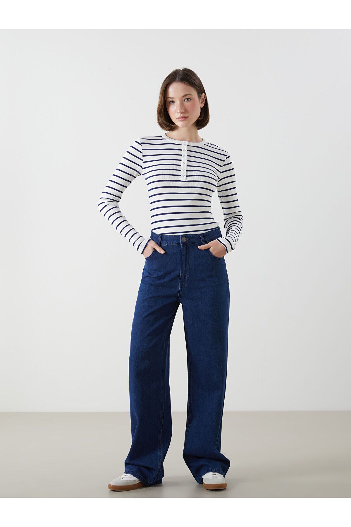 LC Waikiki Wideleg Kadın Jean Pantolon