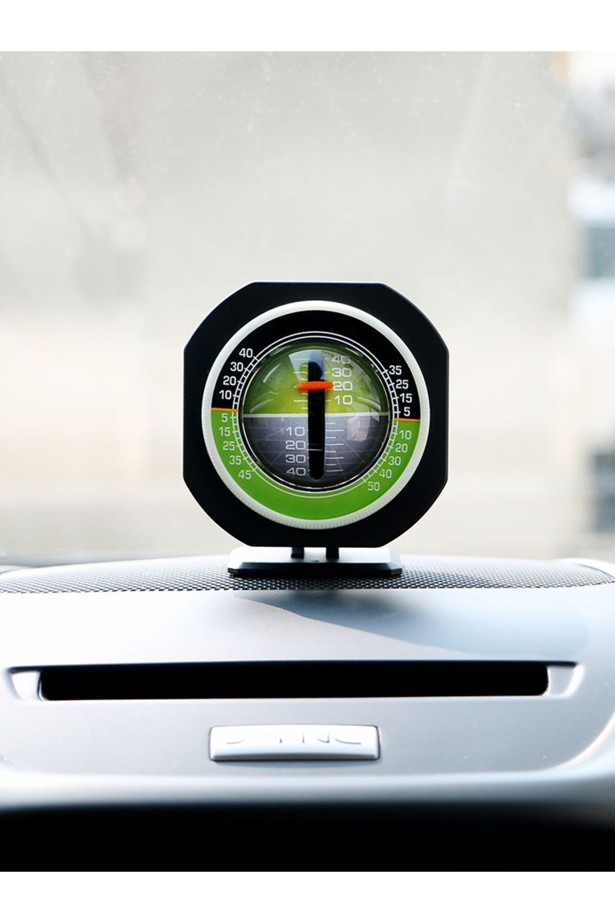 AINYSZIN-Inclinometer Angle Car Compass High-precision Built-in LED Auto Slope Meter Level Car Vehicle Dec... 8