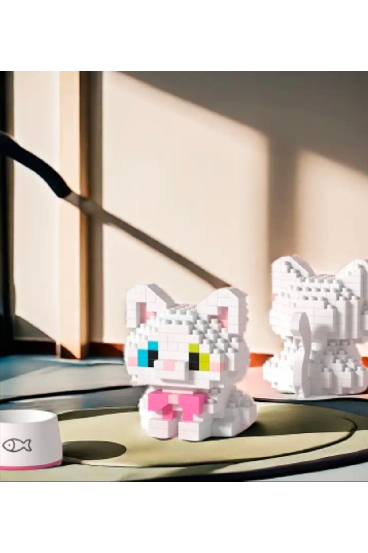purple dragon-Van Cat Bricks Set, Tiny Piece Building Blocks, Building Blocks 2