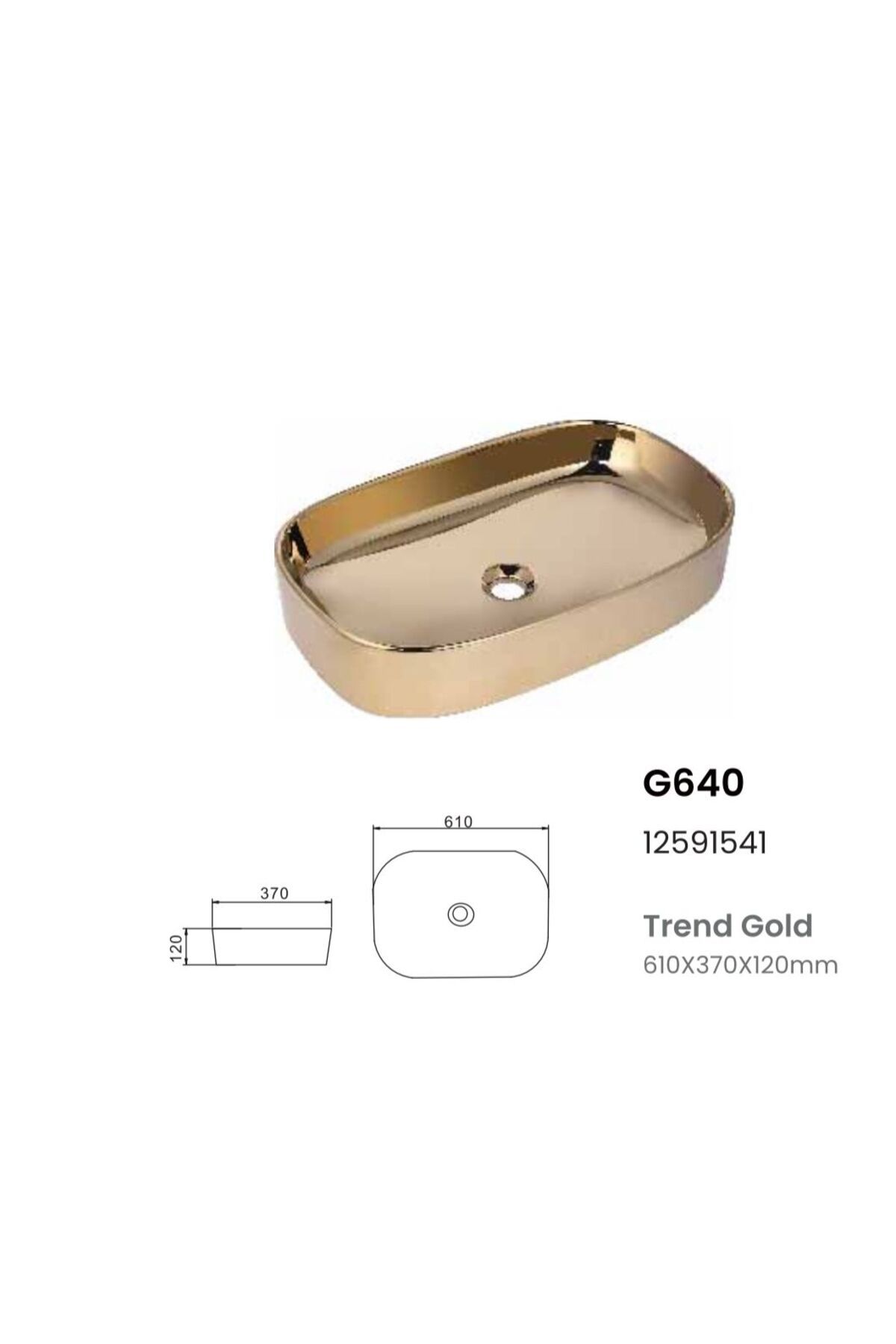 Boheme Tasarım Şık Lavabo