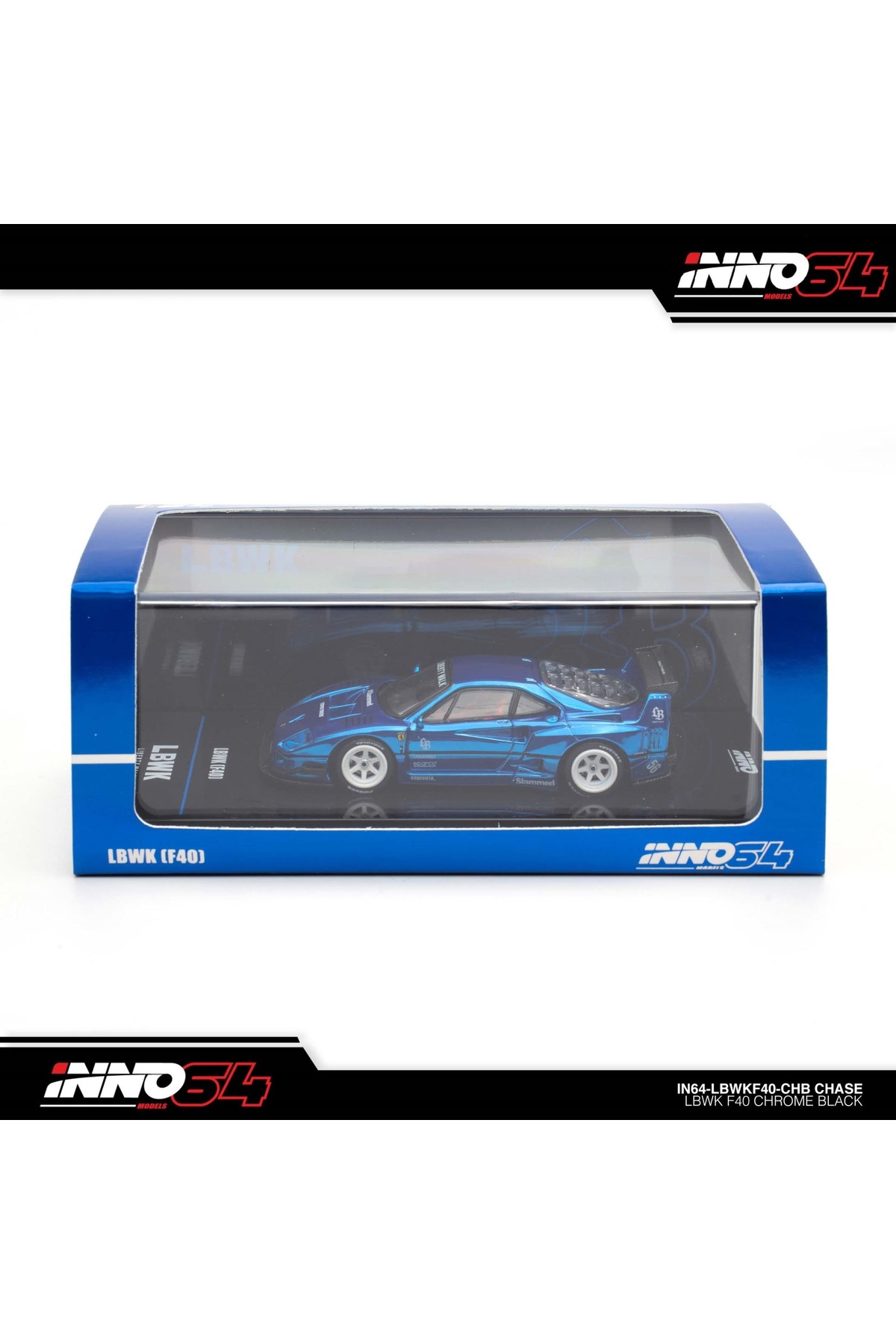 Inno 64 Models Lbwk F40 Chrome Blue !!chase Araba!! - Fiyatı, Yorumları