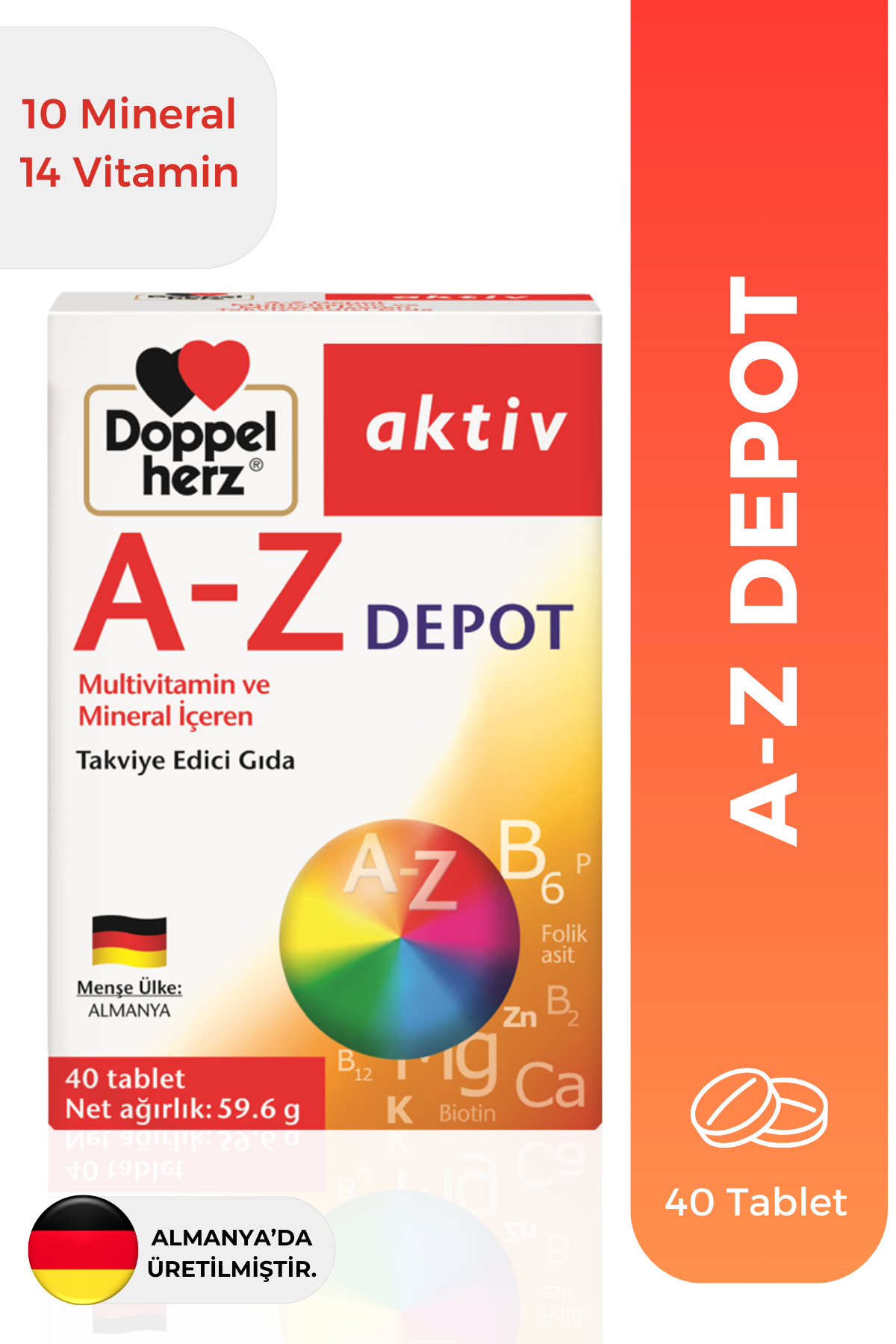 Doppelherz Aktiv A-z Depot Multivitamin 40 Tablet - OnuAl Fiyat Arşivi