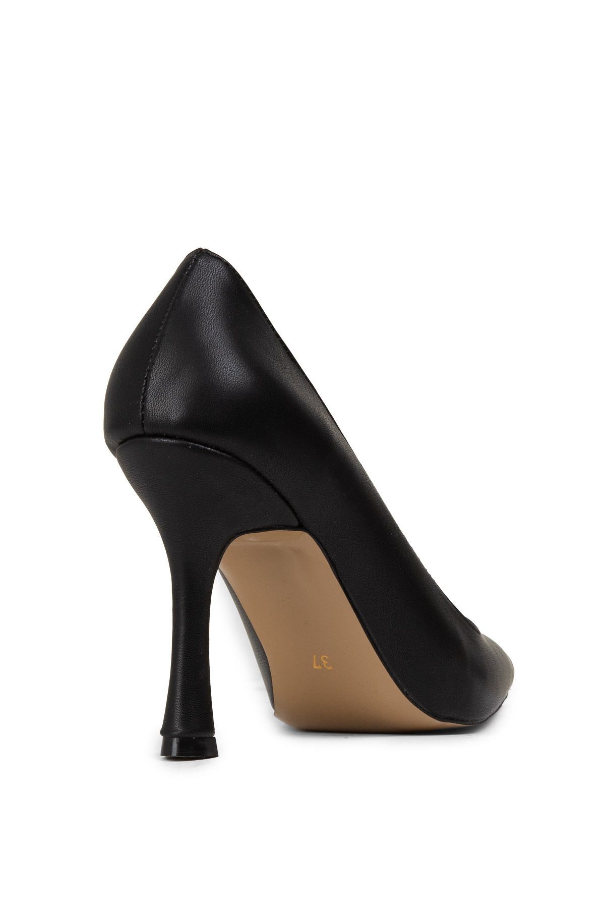 Deery-Pantofi cu toc stiletto de damă negri 4