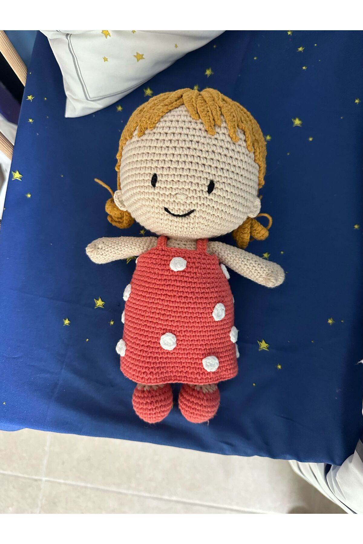 Amigurumi Knitting Toy Sleeping Companion Baby