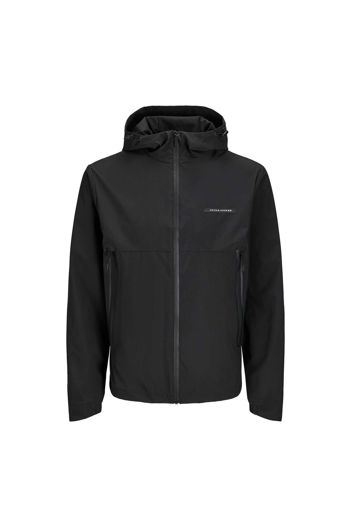 ژاکت ورزشی مشکی مردانه سیاه فیوژن B Jack Jones Jack & Jones