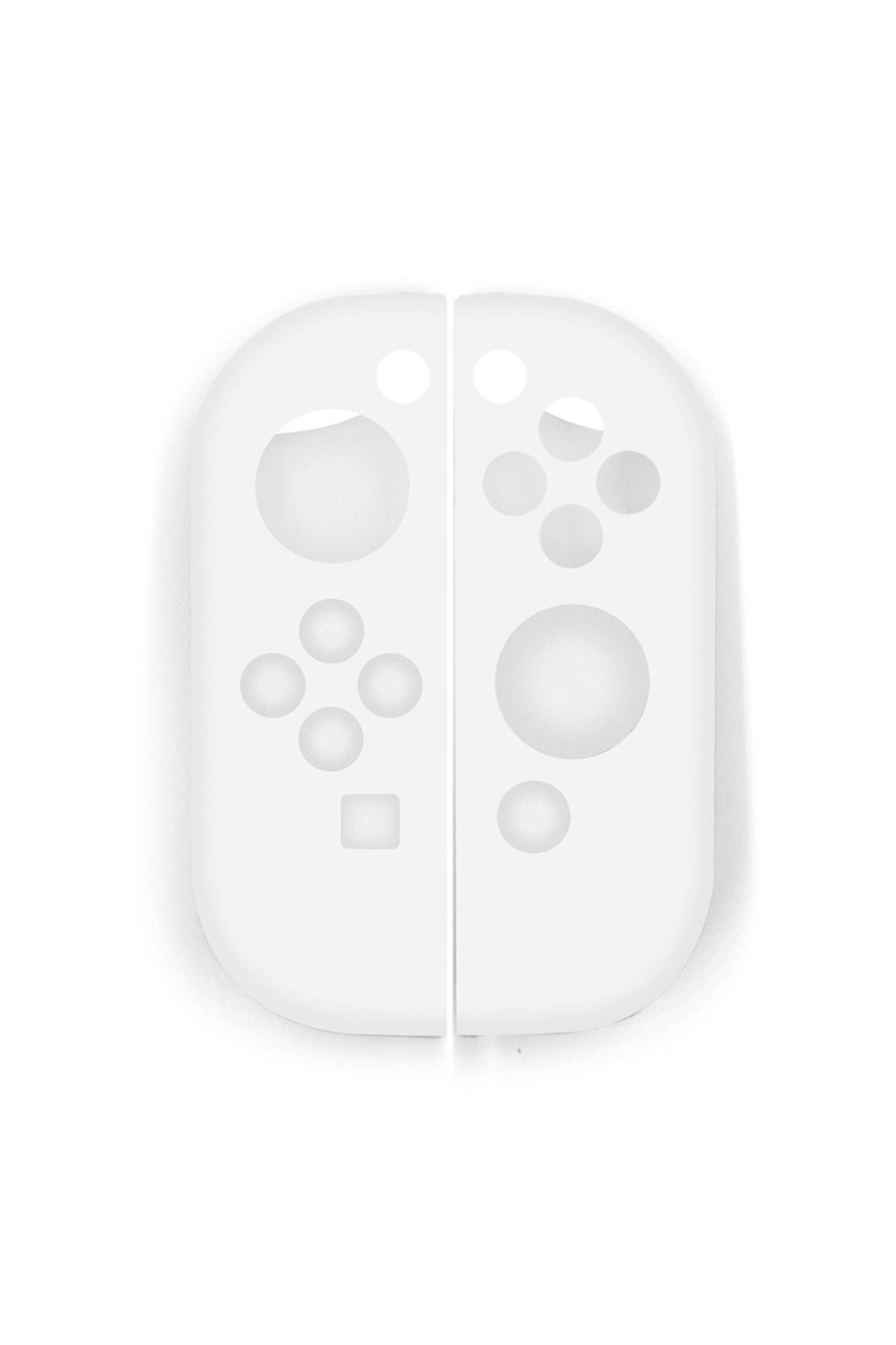 karbeen-White Switch JoyCon Case Silicone Protective Case Compatible Switch/Switch OLED JoyCon Controller Dr 1