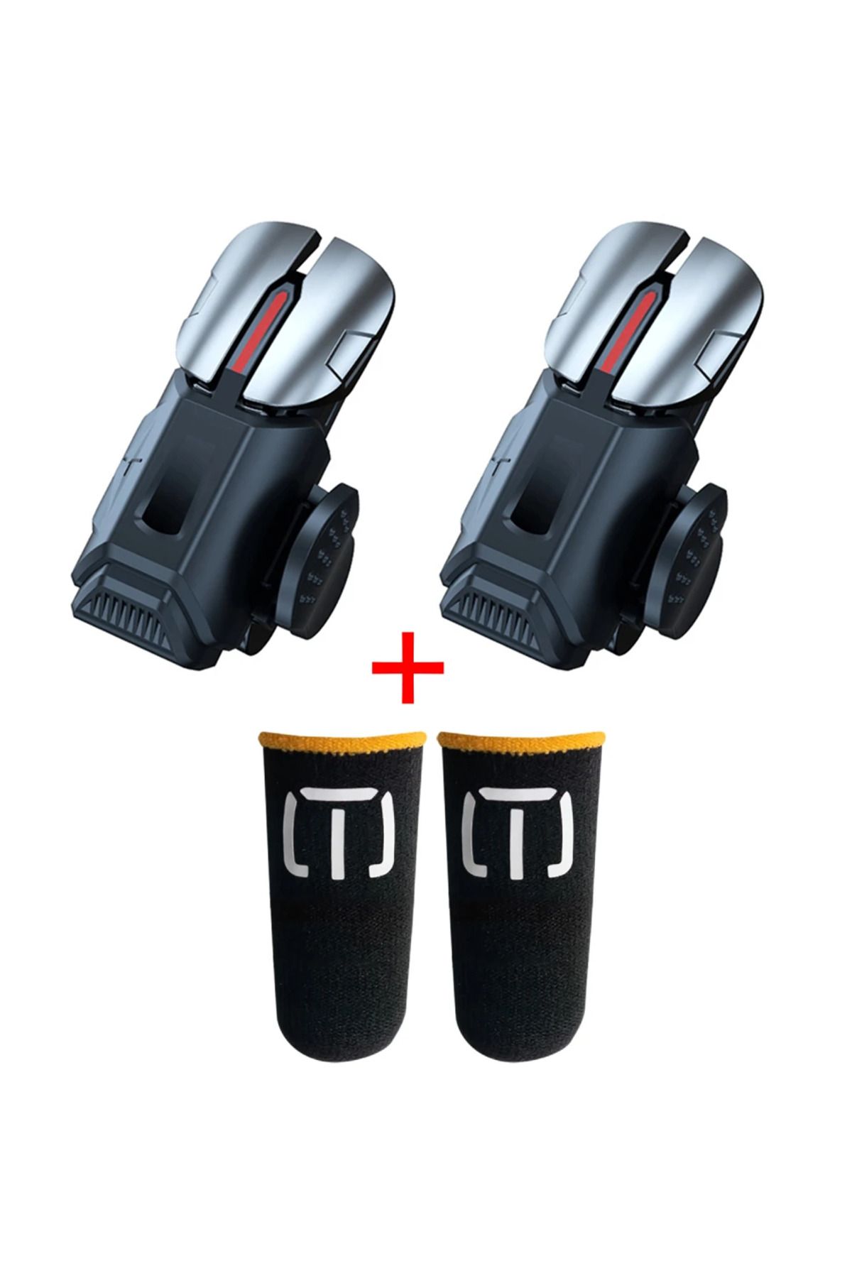 APWIKOGER-dactylotheca-A G21 Mobile Phone Game Trigger Gamepad Joystick 6-Finger Aim Shooting L1 R1 Key Button 1