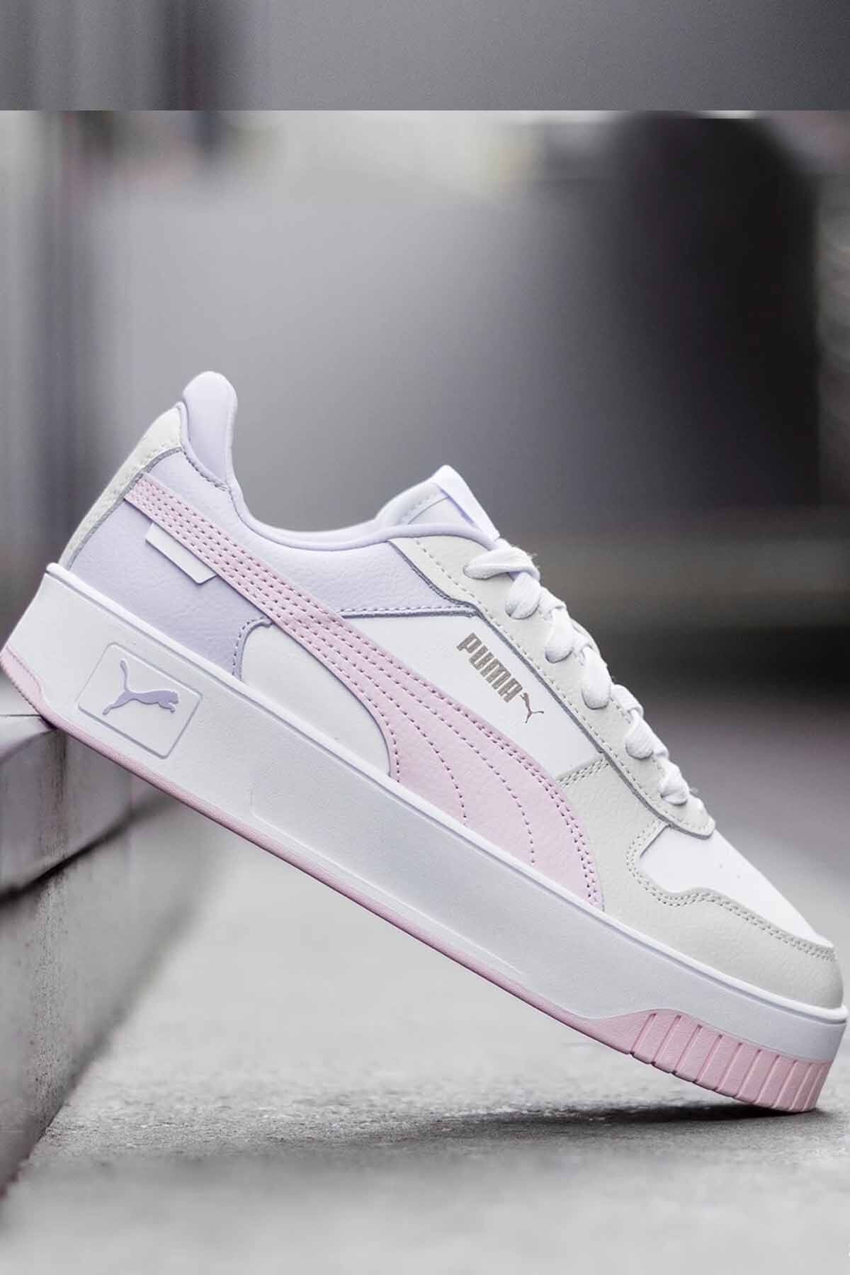 اسنیکر زنانه کفش ورزشی پایه بلند مد Puma
