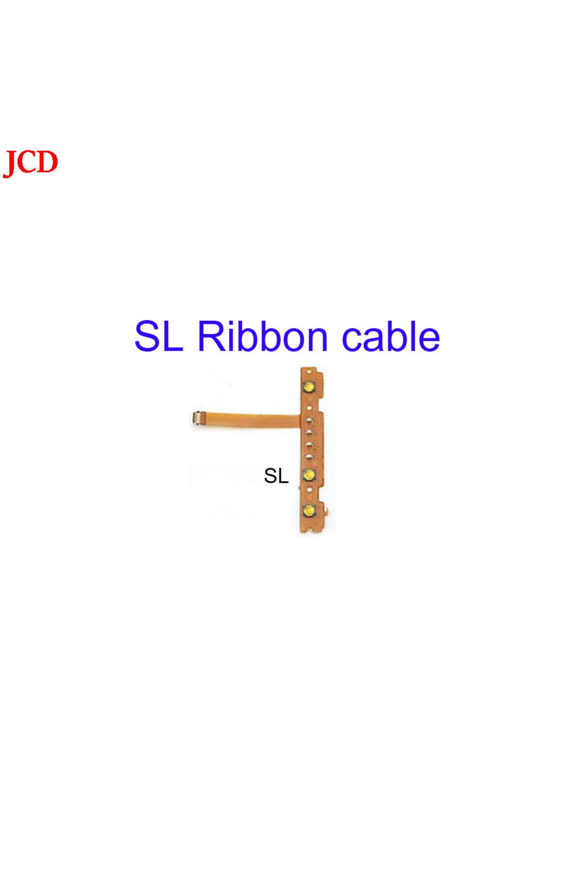 JCD-F 1pcs Replacement For Switch Joycon Zr Zl L Sl Sr Button Key Ribbon Flex Cable For Ns Repair C. 1