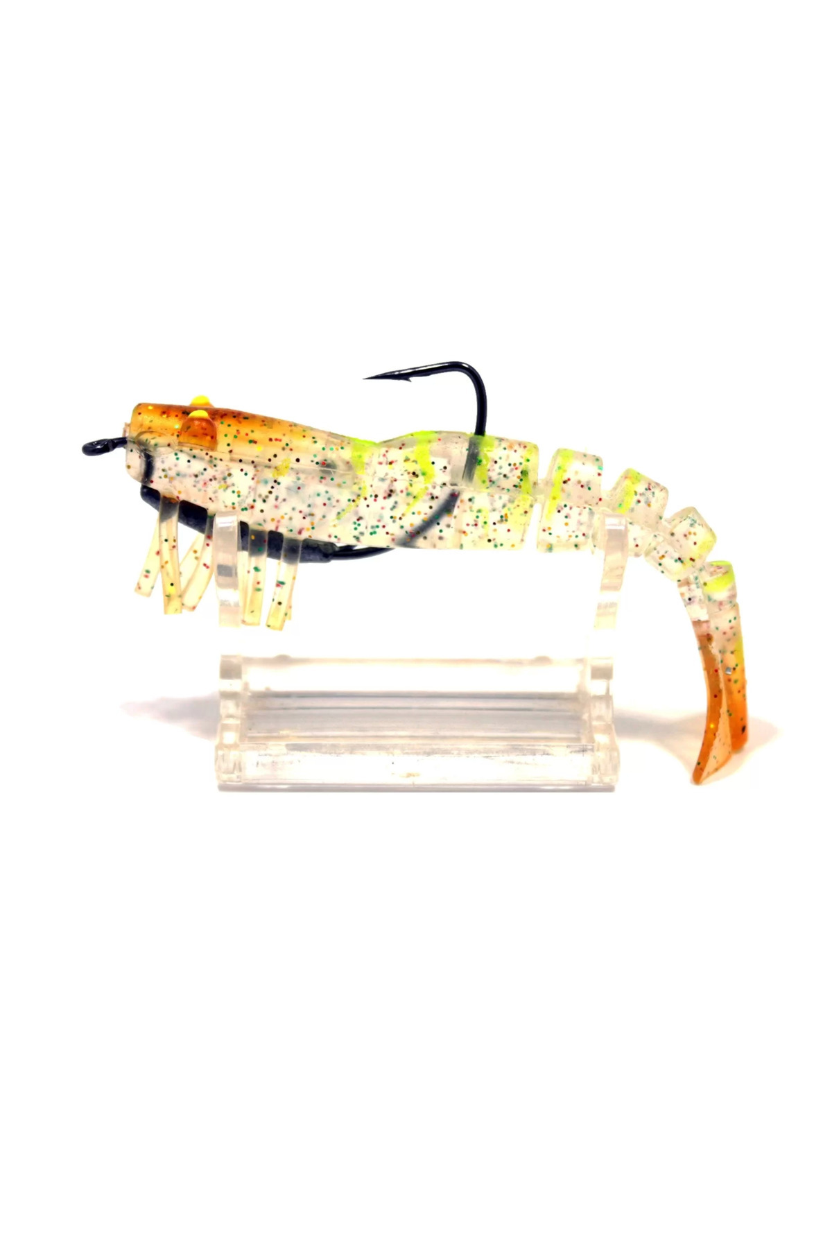 CAPTAIN 3064 Silikon Karides 3d 8.5 Cm Suni Yem 8gr 12