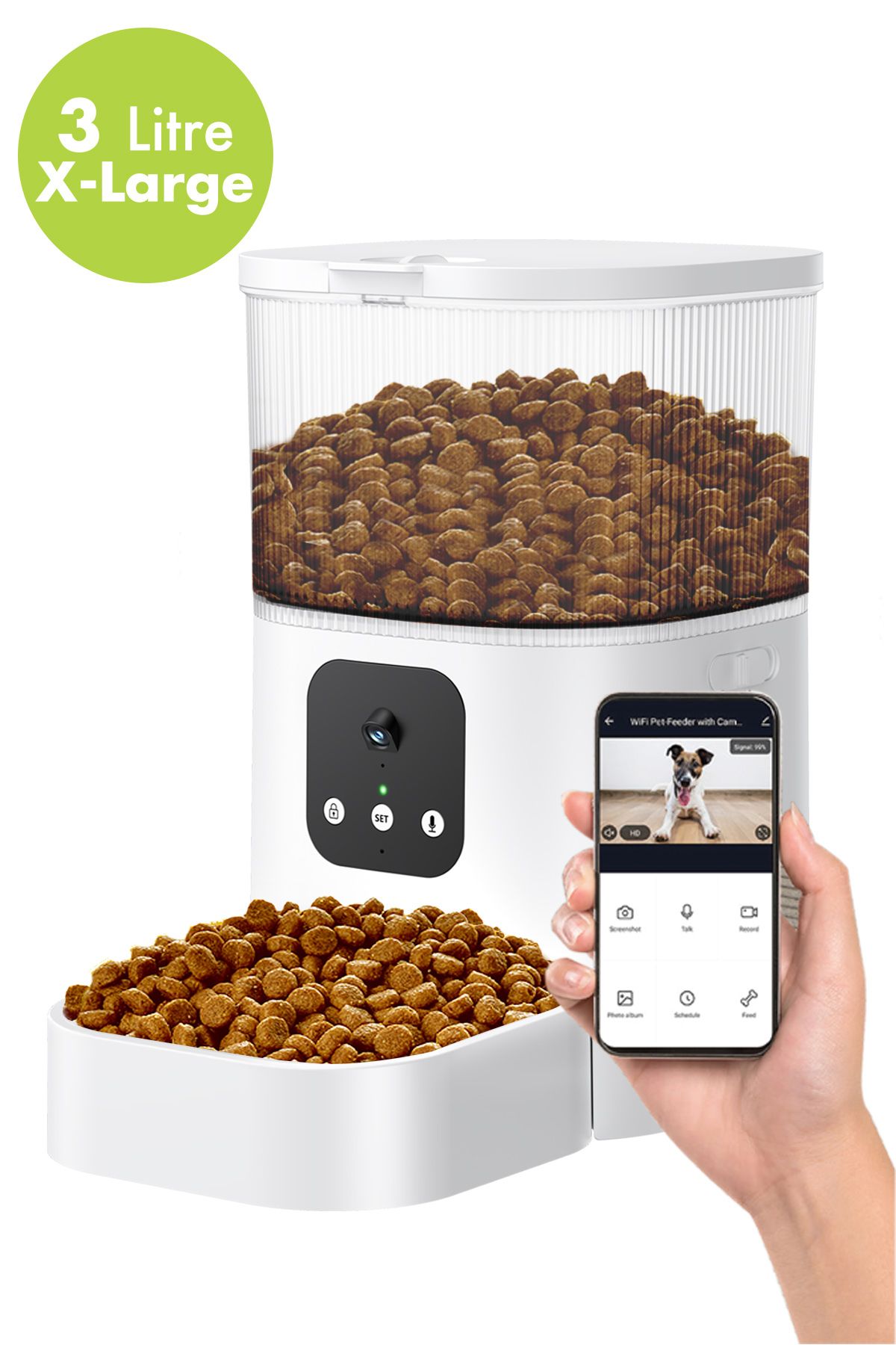 Kiwi-Pets Kpf-10570 Pet Multifunctional Food Container with Smart Camera 2