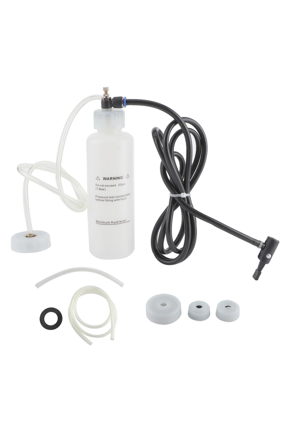Choice-As Picture Shown Brake Bleeder Tool Car Brake Bleeding Fluid Bleeder Kit Vacuum Pump 500ml Air P 1
