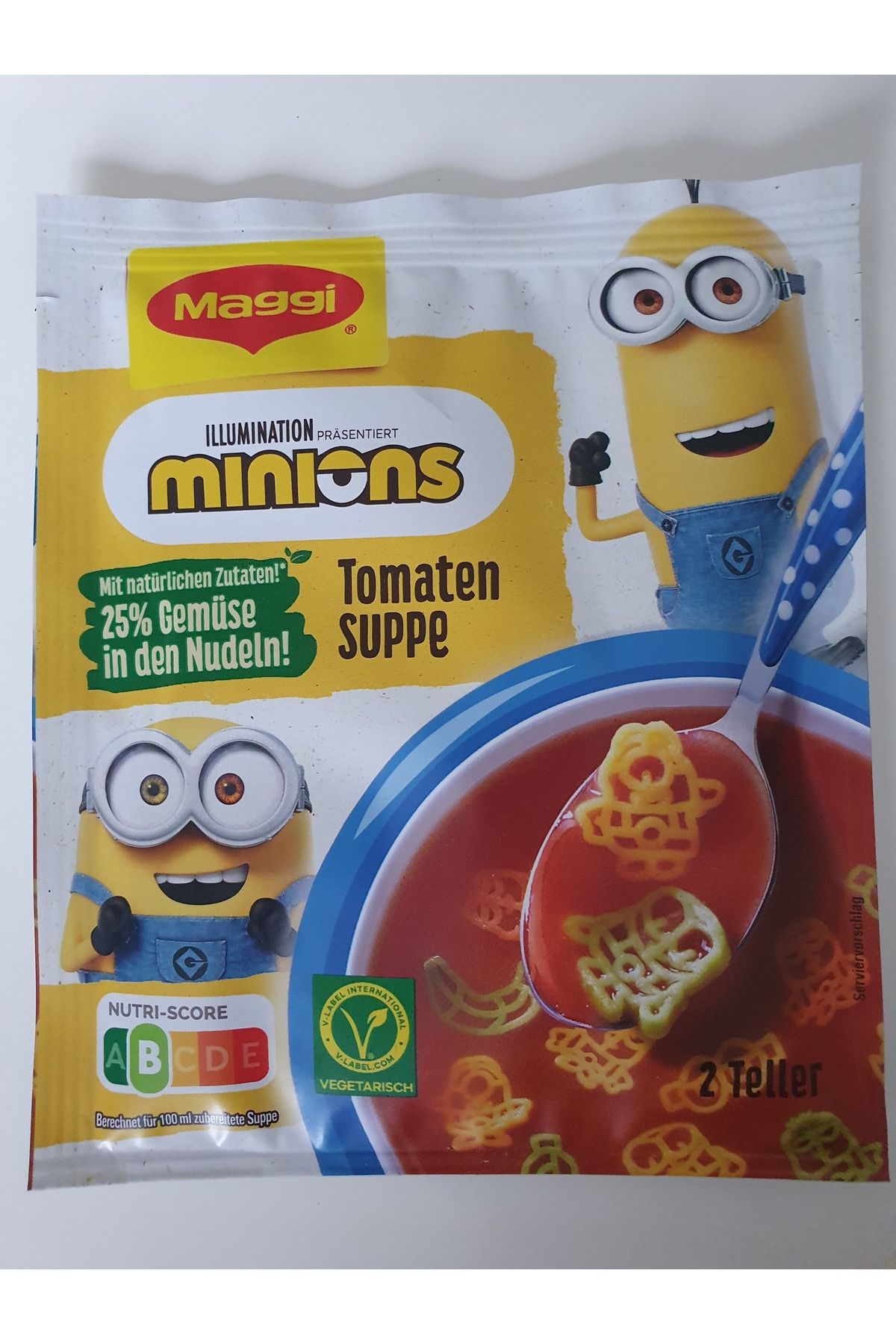 Maggi Minions Tomaten Suppe