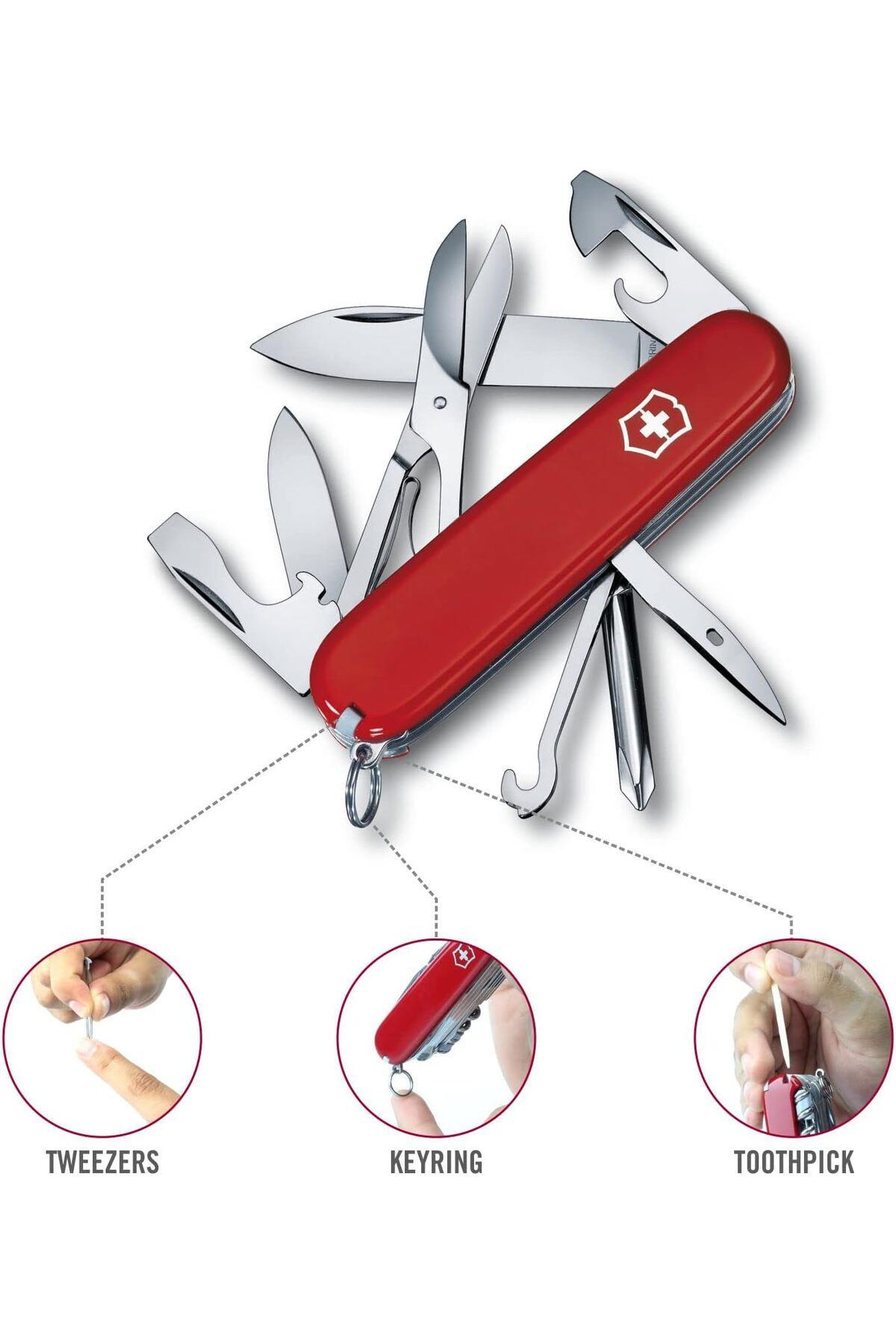 Victorinox-سكين الجيش السويسري سوبر تينكر 6