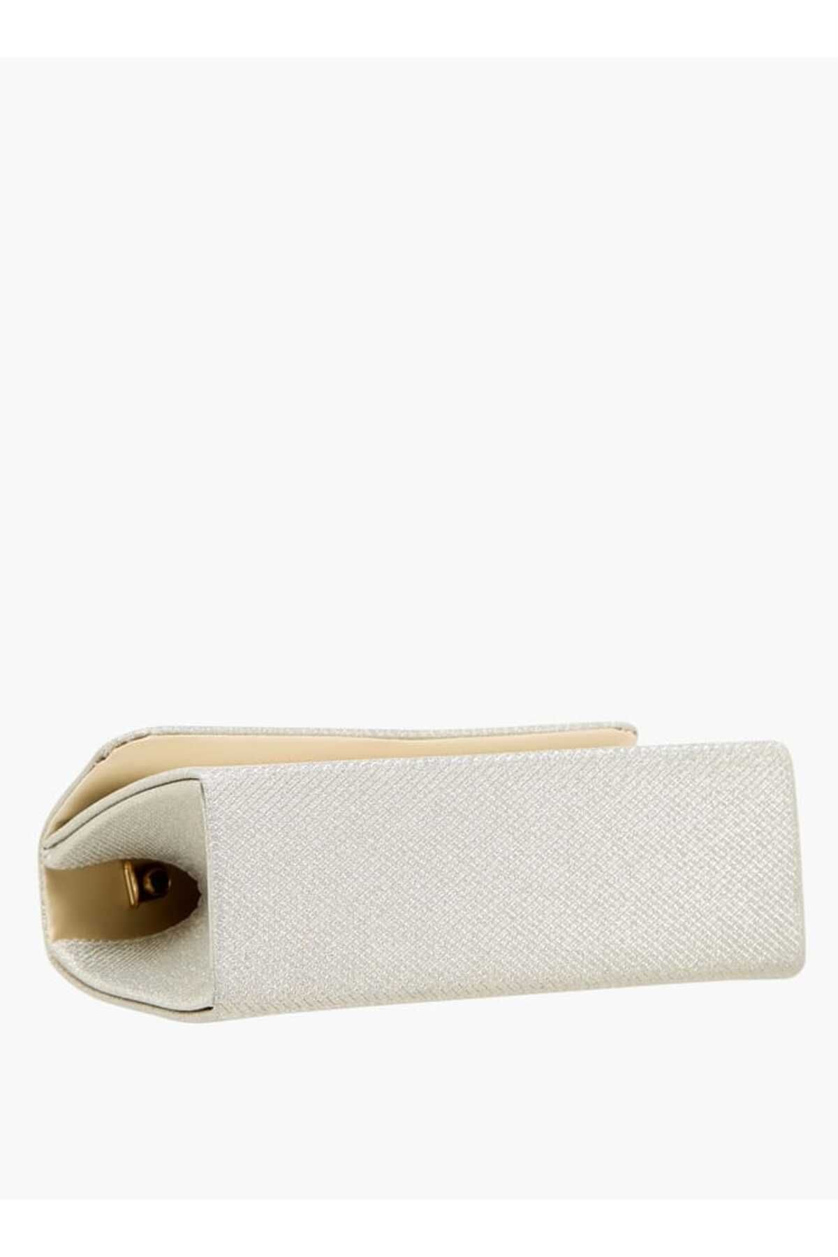Flora Bella by Shoexpress-Flora Bella Textured Satchel Bag with Handle and Chain Strap 7