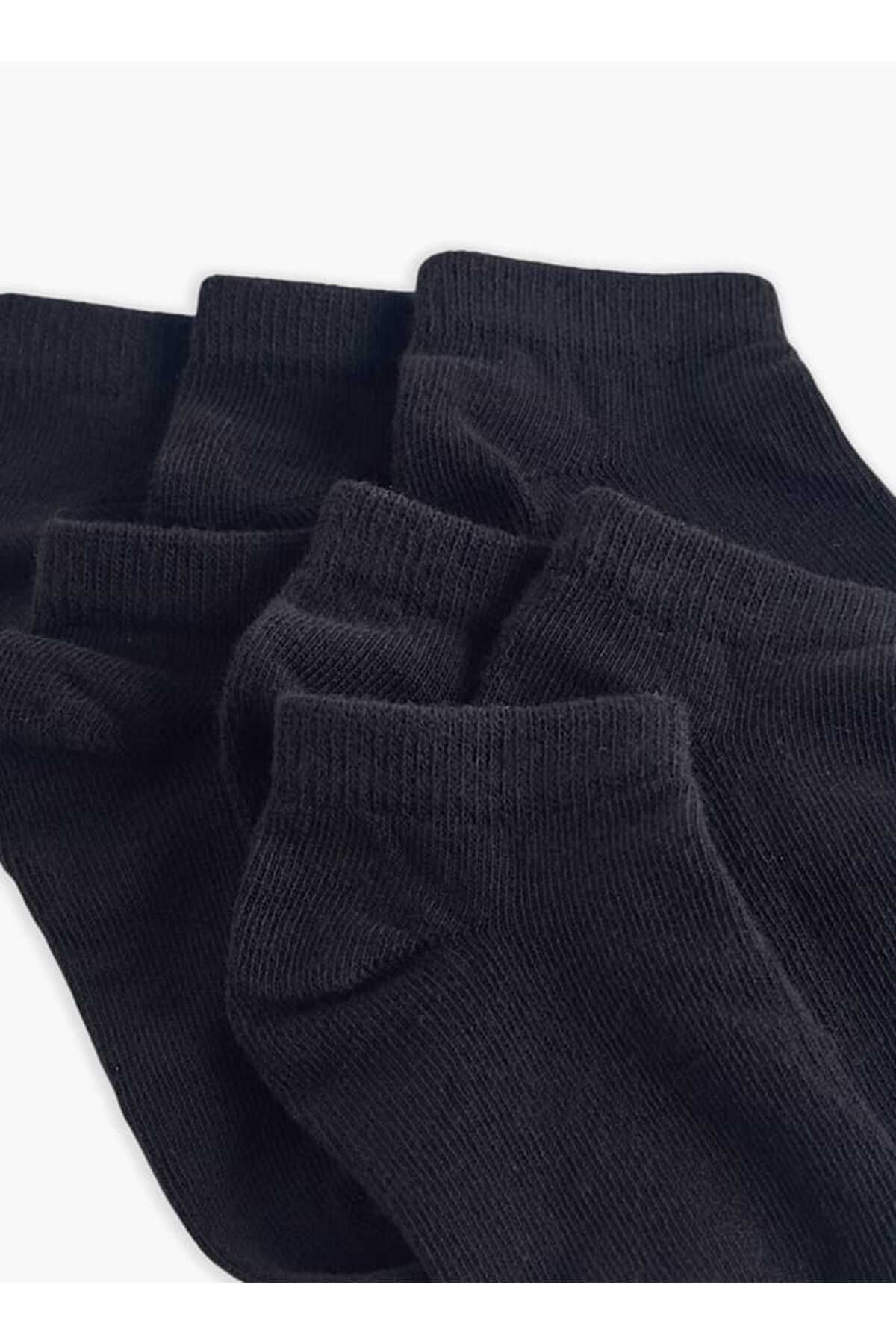 LBL by Shoexpress-Textured Ankle Length Socks - Set of 7 3