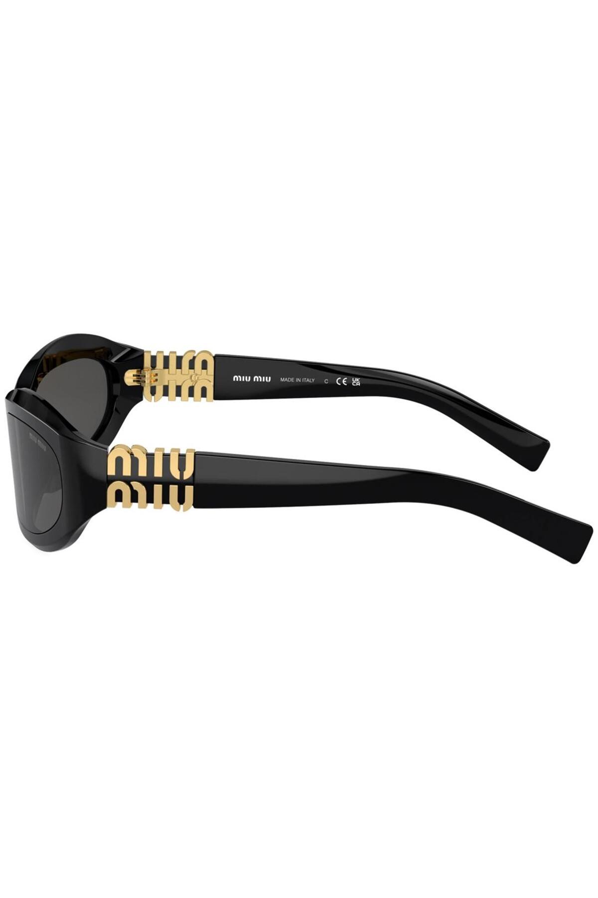 عینک آفتابی زنانه راسته | میو میو Miu Miu Miu-Miu-14ZS-16K08Z-59 - تصویر 3