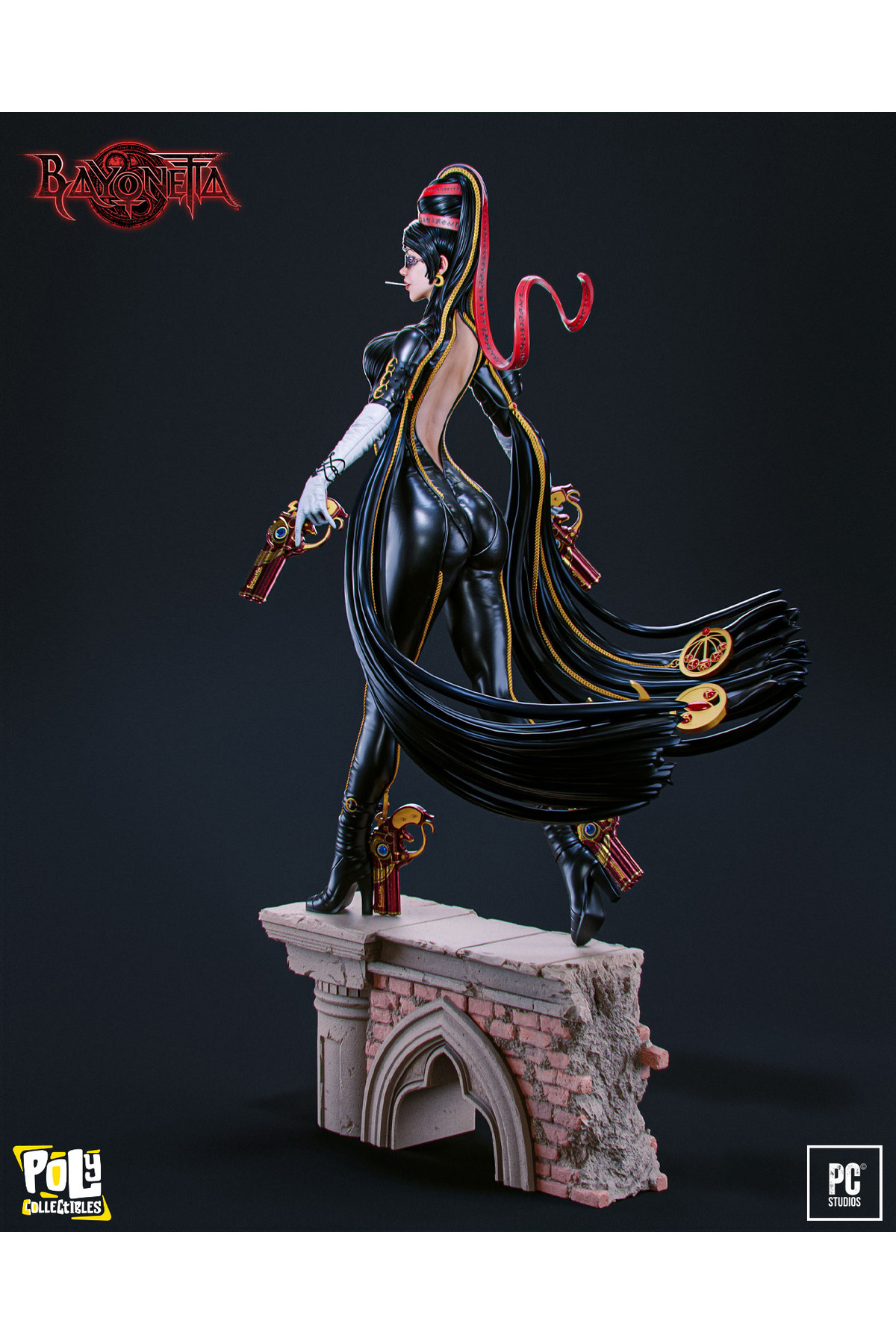 【値下げ】レア未開封品『BayonettaTrailer Collection』 Poly Collectibles Bayonetta - Premium Collectibles Figure | 30 cm