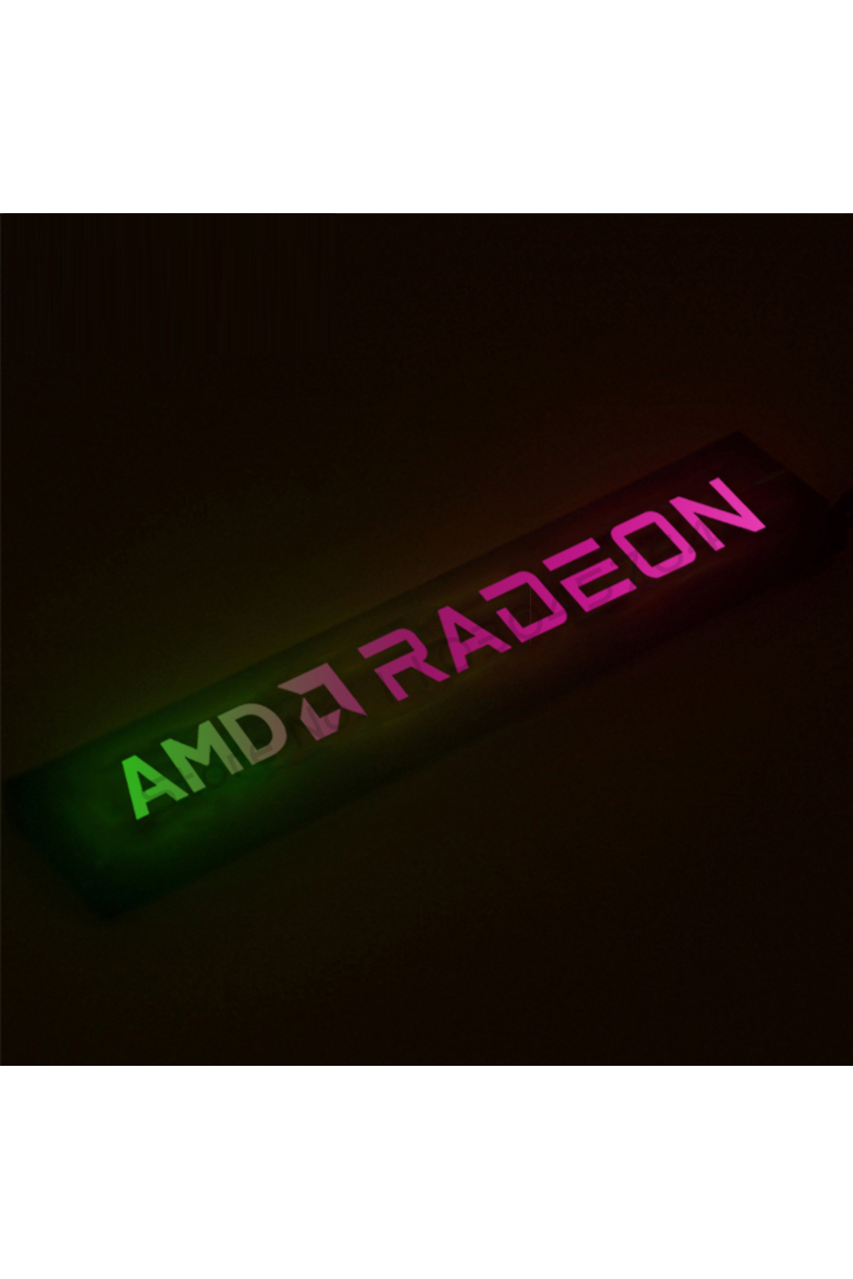 Choice1-علبة كمبيوتر AMD RADEON لوحة جانبية لوحدة معالجة الرسومات RGB RTX بطاقة رسومات AMD VGA لوحة إضاءة خلفية 5 فولت 3 دبابيس A 1