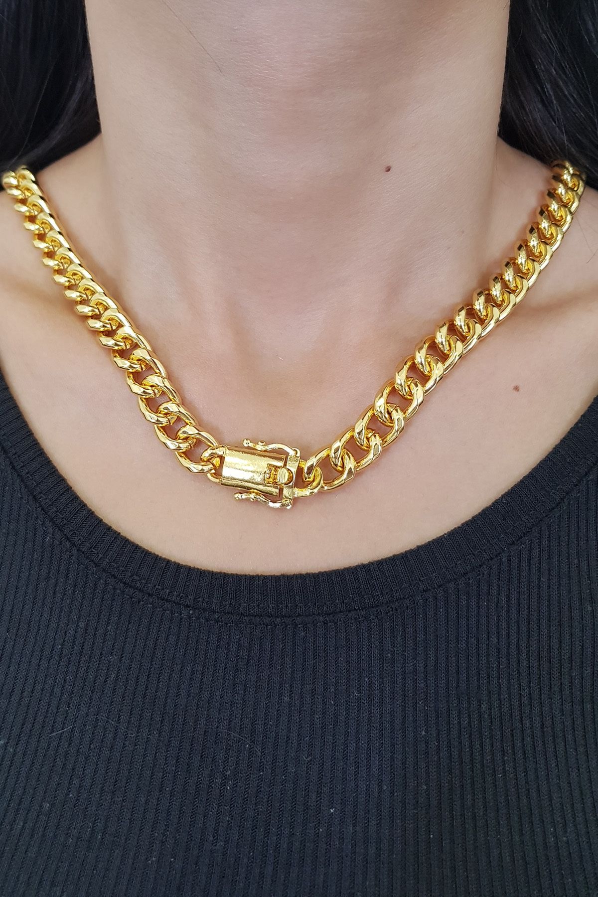 Chavin-11 mm58 cmGold Alloy Unisex Chain Ep10sr 4