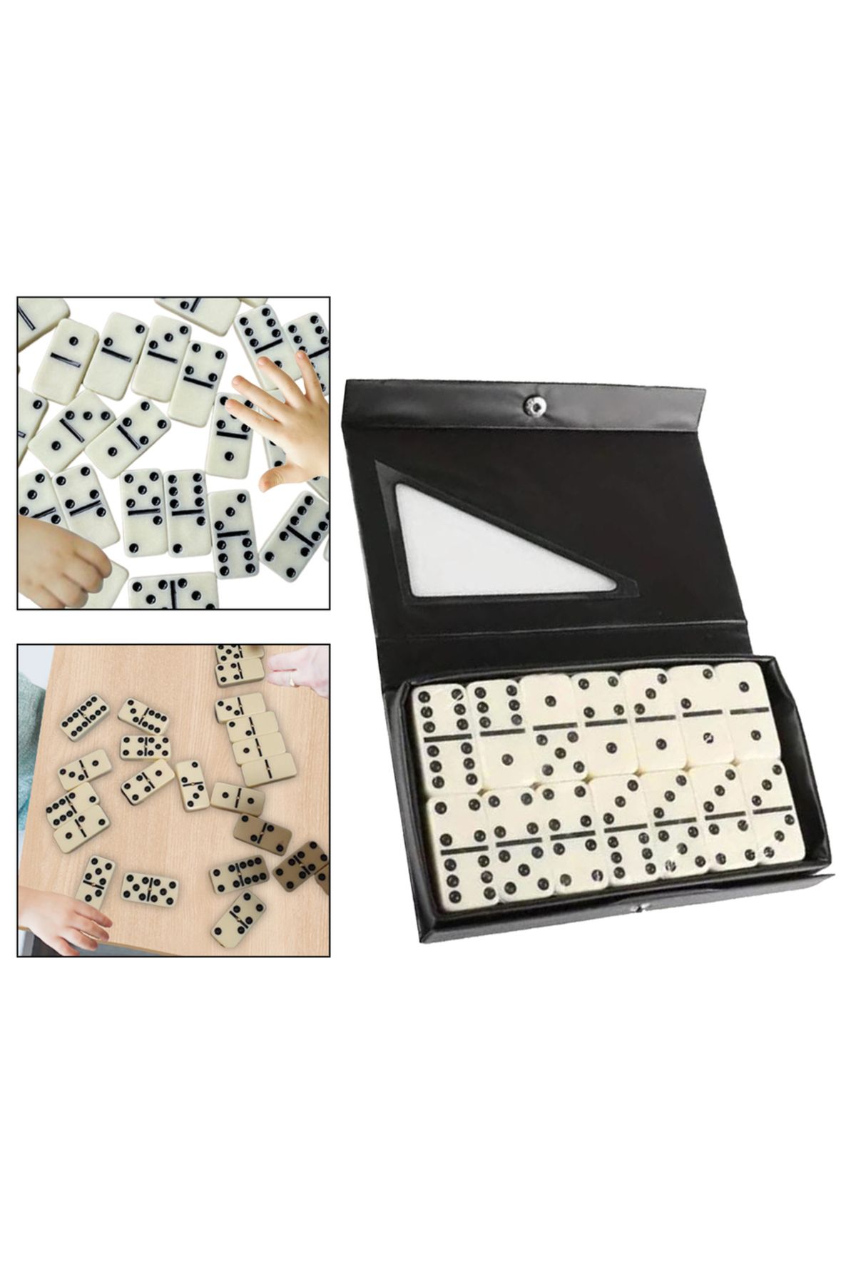 Choice-Double Six Domino Set Classic Board Game Toy Family 28 Dominoes in Portable Case for Leisure Gift... 6