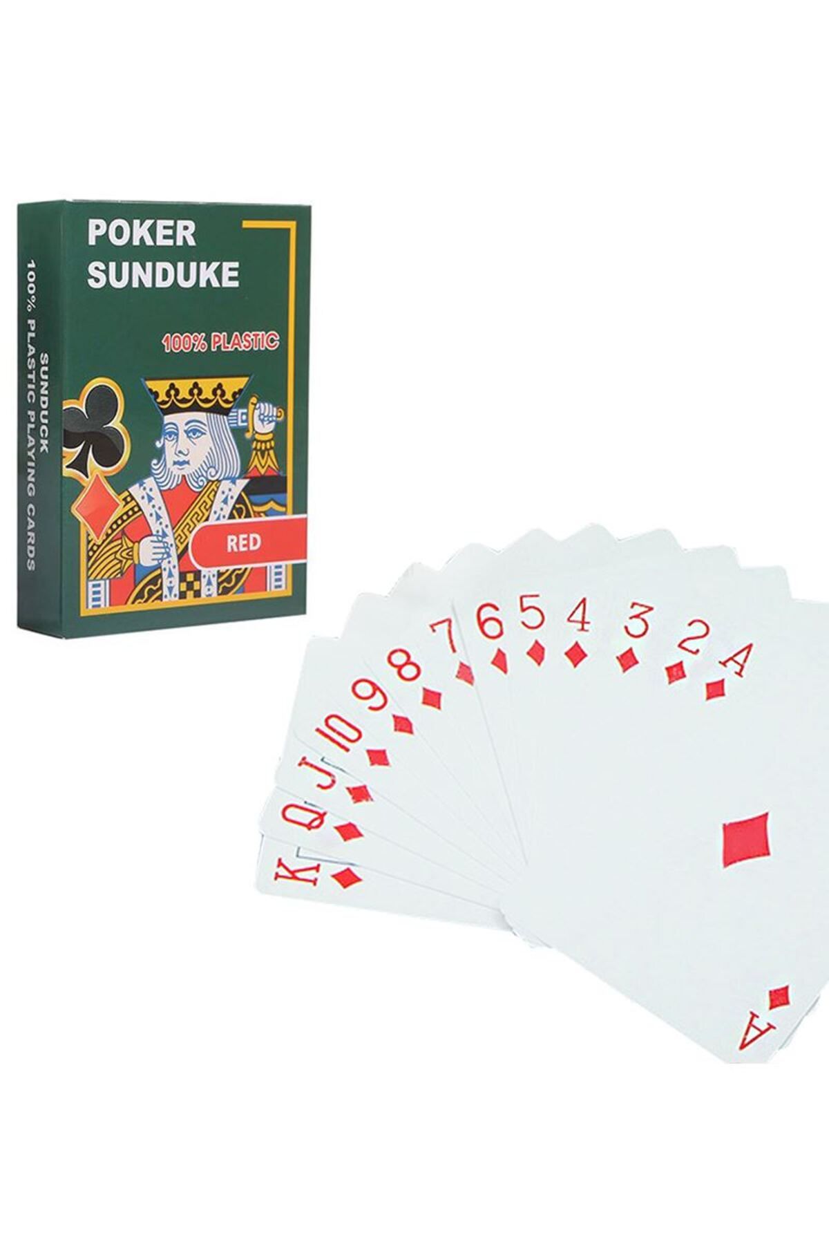 Weather Forecast-Red Pvc Plastic Waterproof Playing Card Poker Playing Card Cin444kr 1