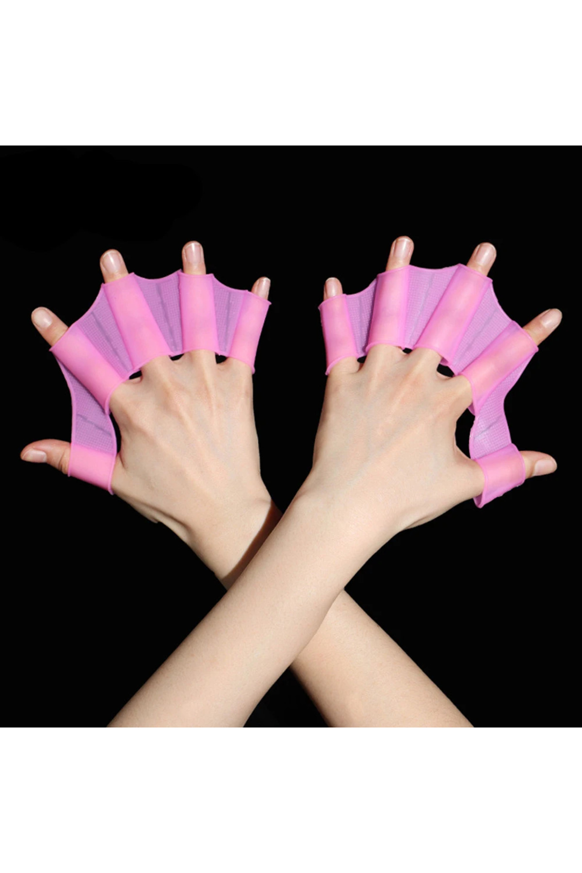Choice-L FQ429-pink Silicone Swimming Fins Flipper Men Women Child Swim Pool Sport Professional Training Fi 1