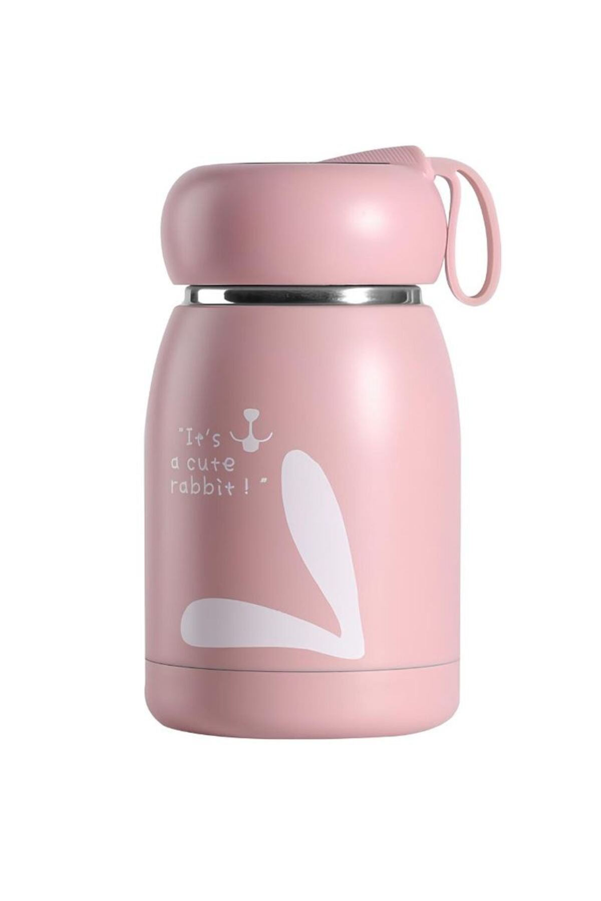 Weather Forecast Pembe 304 Çelik 320 ml Bebek Mama Saklama Termosu Mug cin493pm