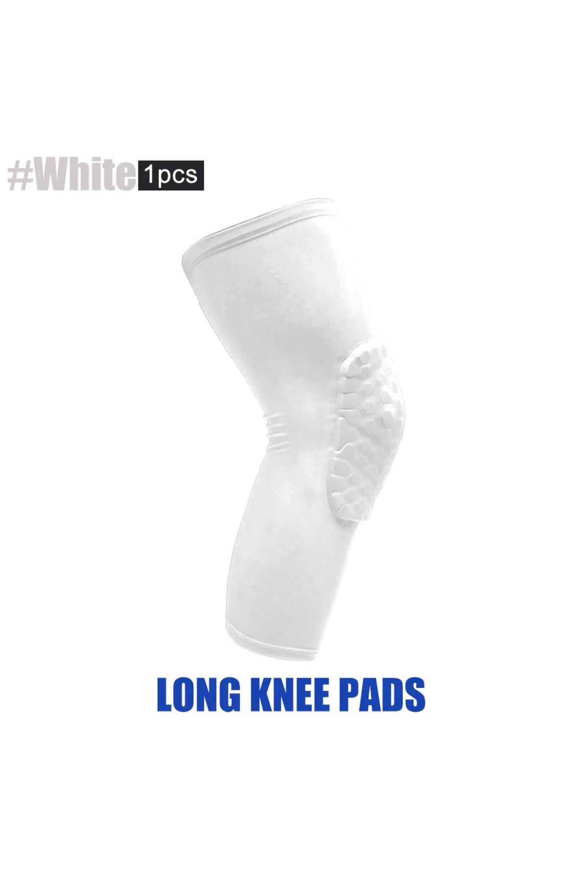 Choice-M White-1Pcs Honeycomb Knee Pads Basketball Sport Kneepad Volleyball Knee Protector Brace Support Fo 1